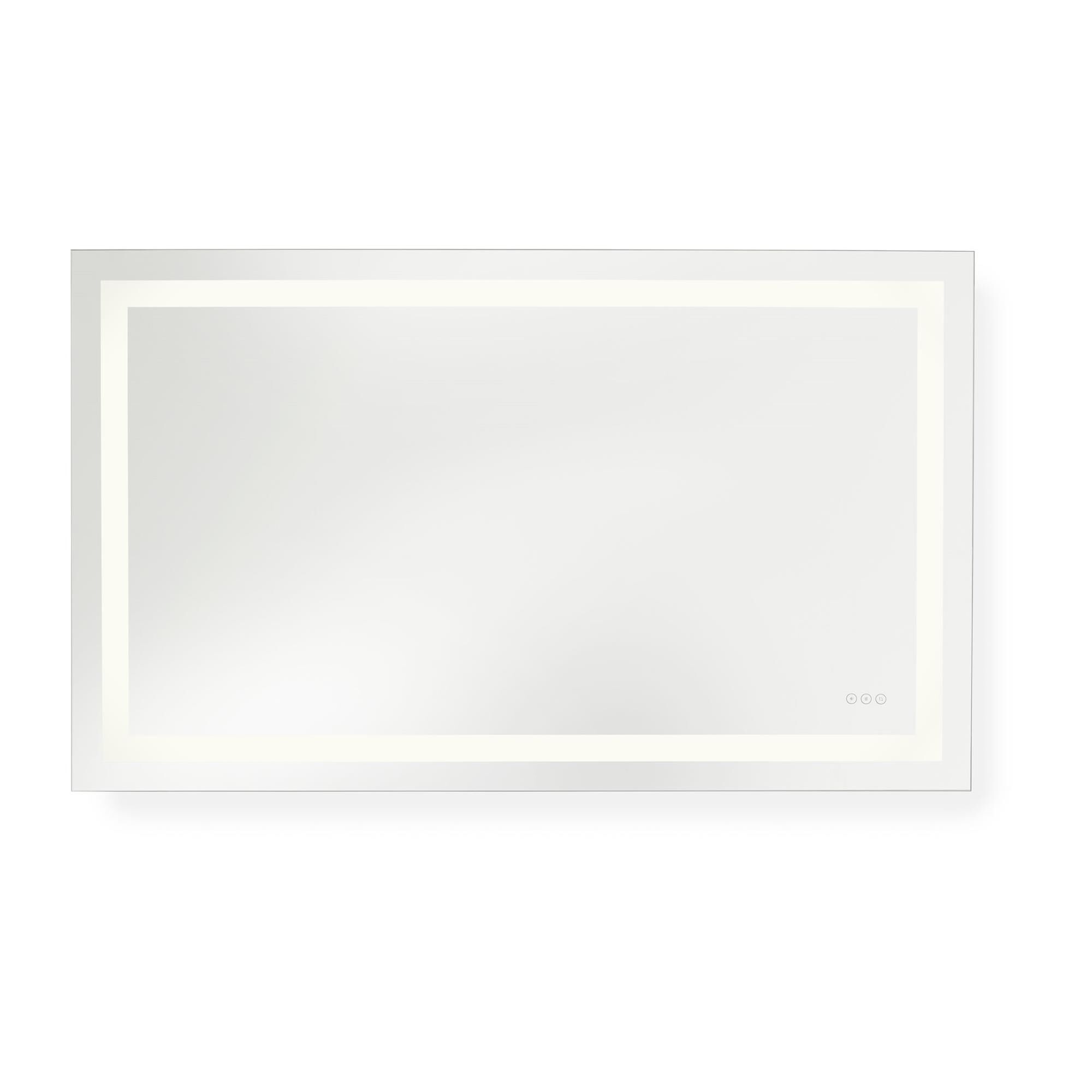 Shown in Might Bright White finish and Mirror Glass shade