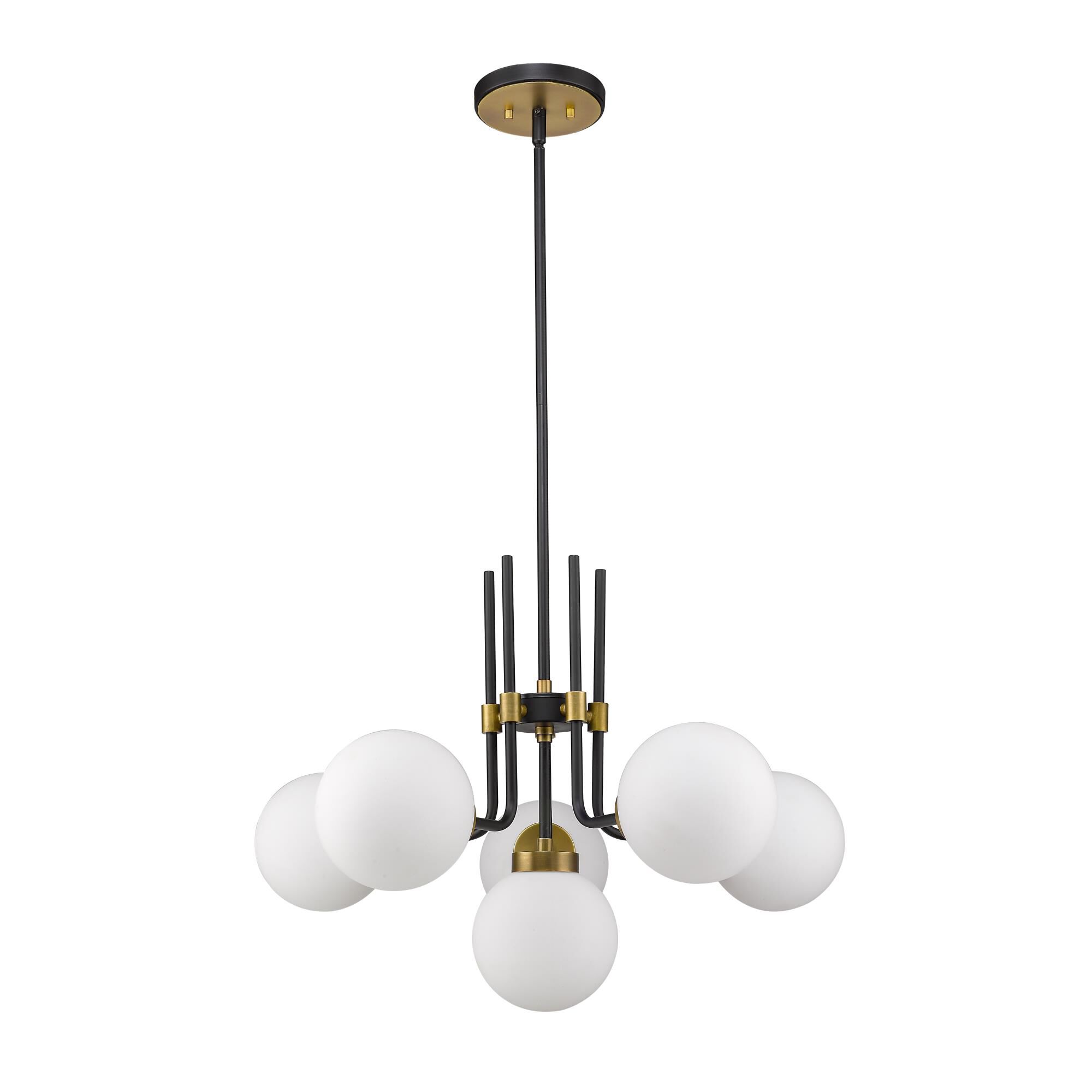 Parsons 27 Inch 6 Light Chandelier by Z-Lite