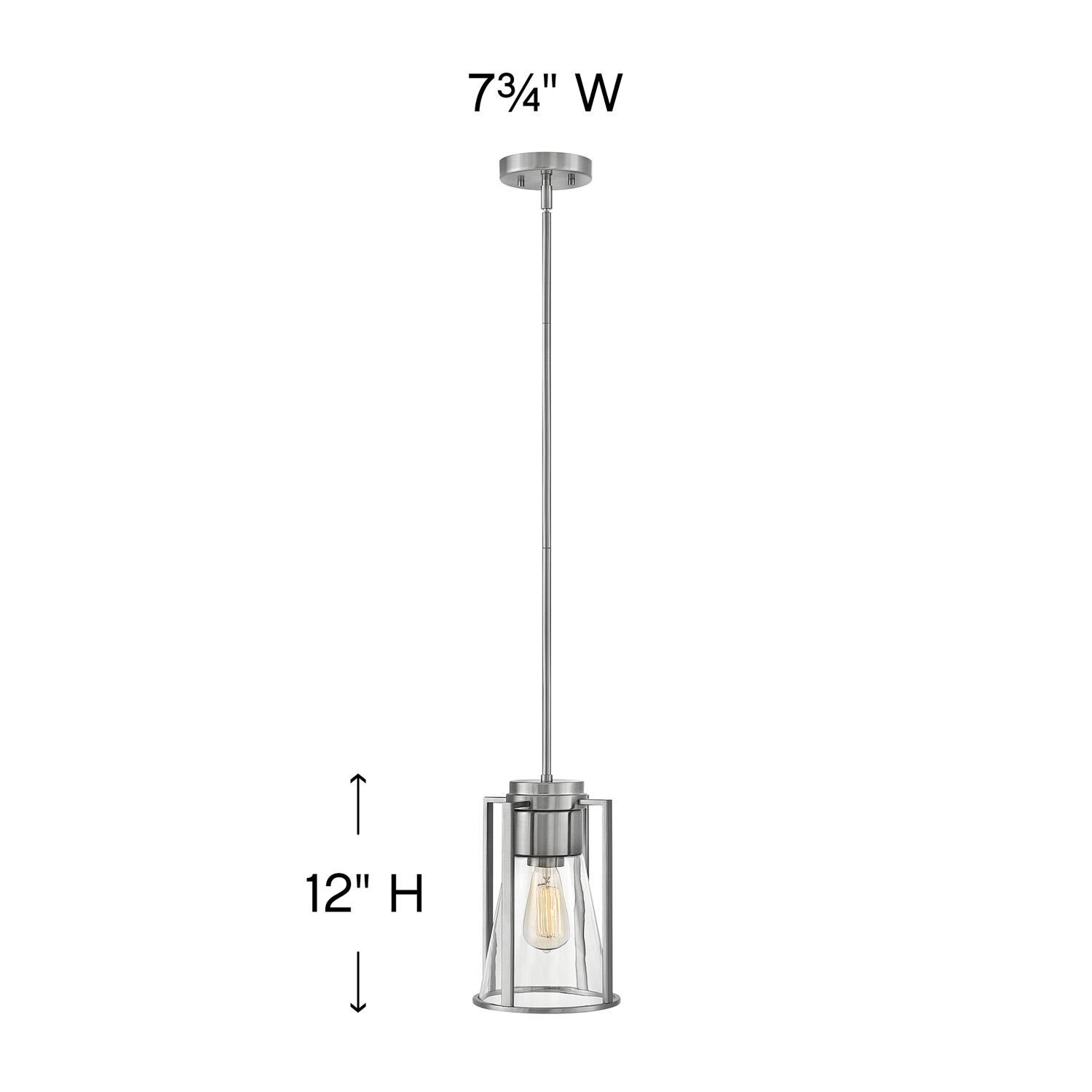 Hinkley Lighting Refinery 7 Inch Mini Pendant