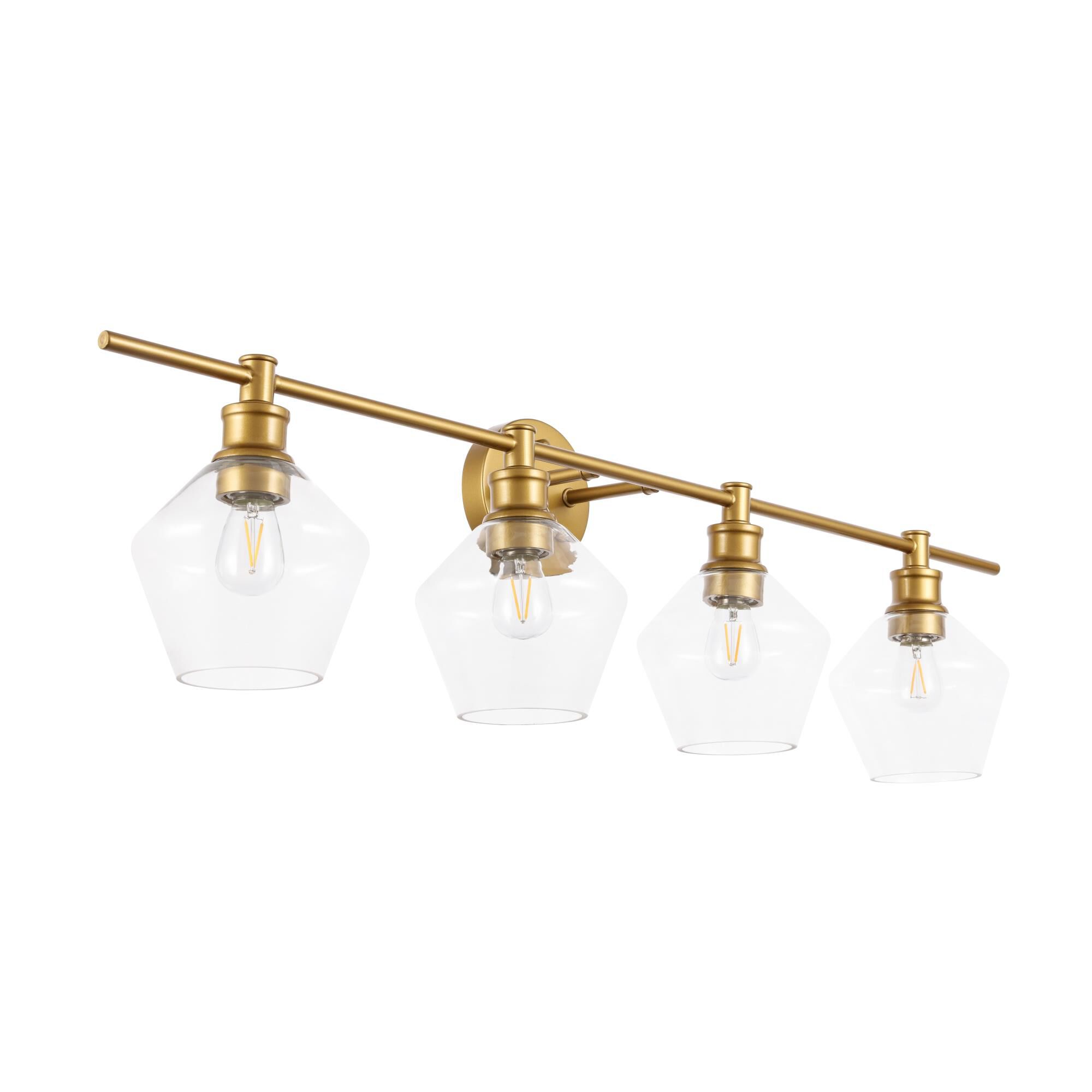 Shown in Brass finish