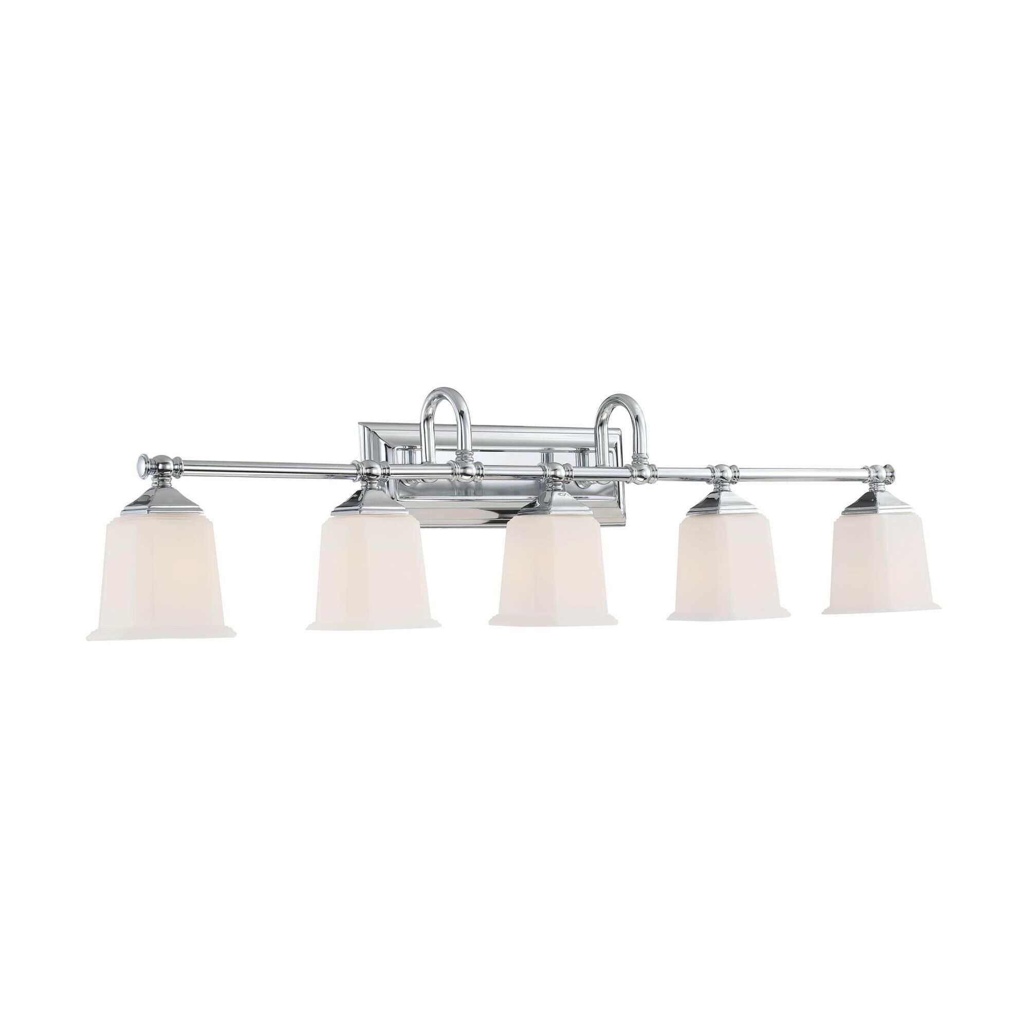 Nicholas 41 Inch 5 Light Bath Vanity Light by Quoizel