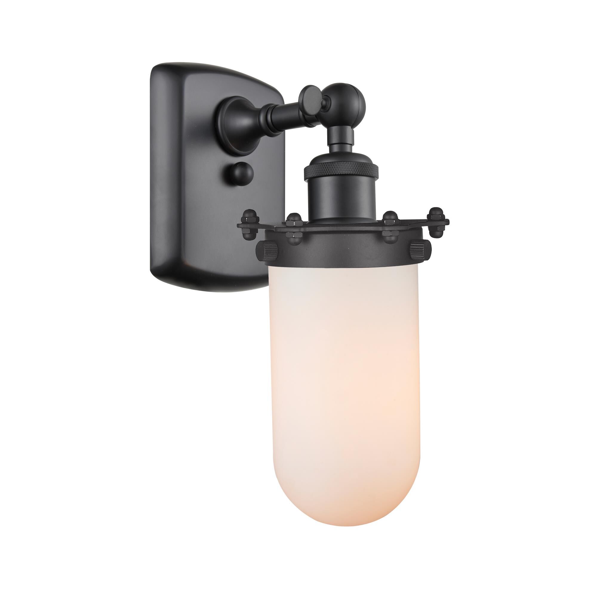 Shown in Matte Black finish and Matte White Cased Kingsbury glass