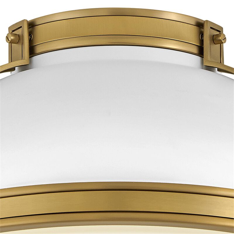 Barton 14 Inch 2 Light Flush Mount by Hinkley