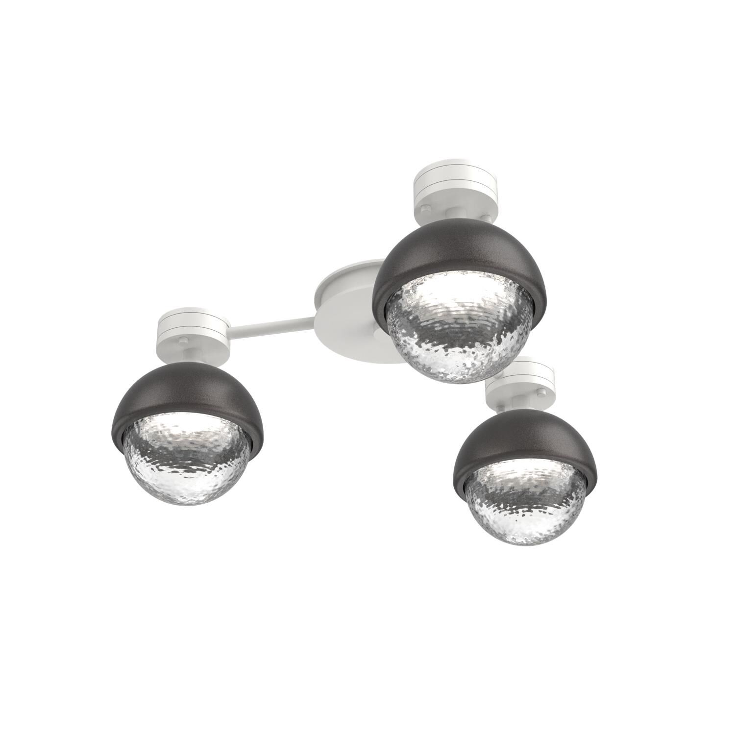 Levi Wilson Cabochon 23 Inch Flush Mount by Hammerton Studio