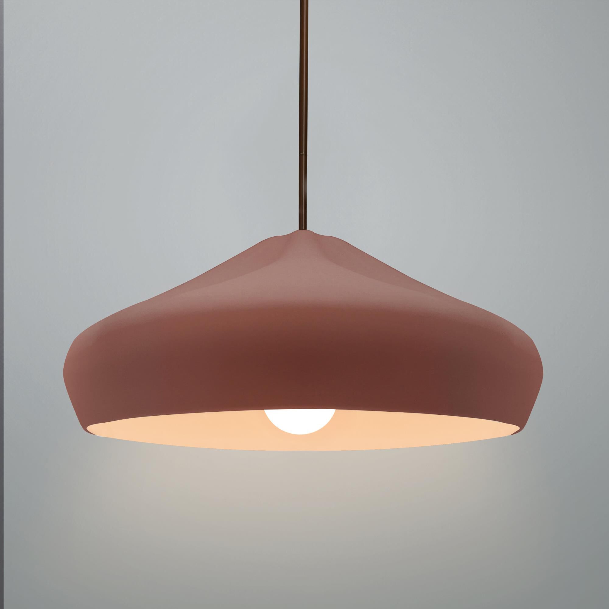 Radiance Crease 15 Inch Large Pendant by Justice Design Group