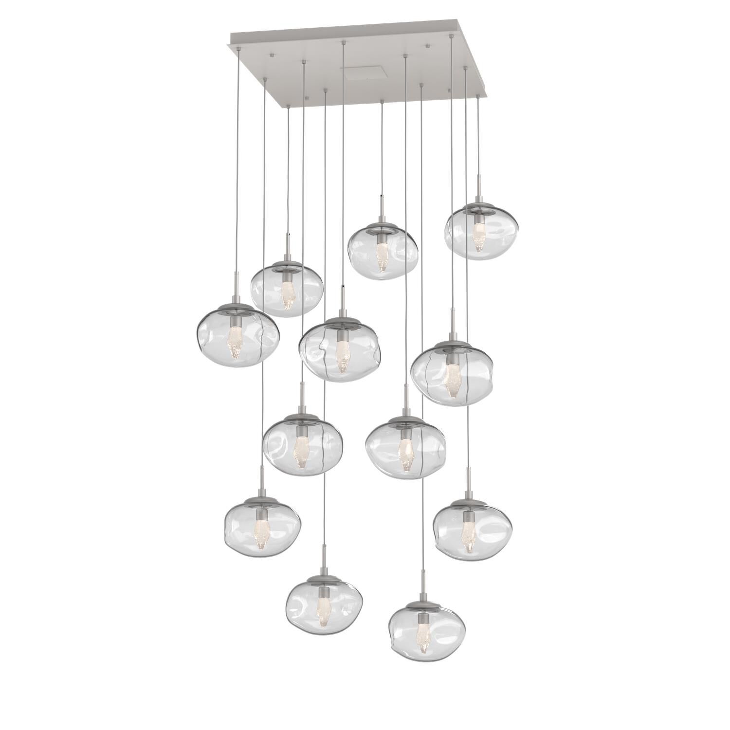 Shown in Metallic Beige Silver finish and Geo Inner Clear Outer glass