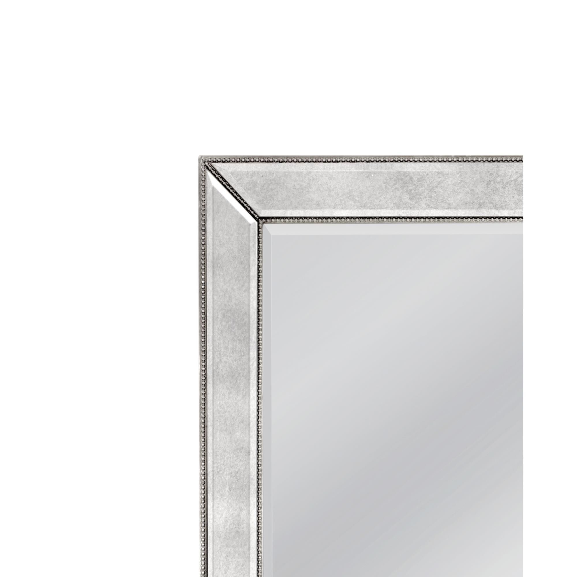 Beaded 79 Inch Floor Mirror by Bassett Mirror Company