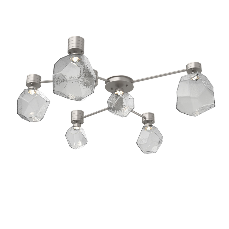Levi Wilson Gem 38 Inch Semi Flush Mount by Hammerton Studio