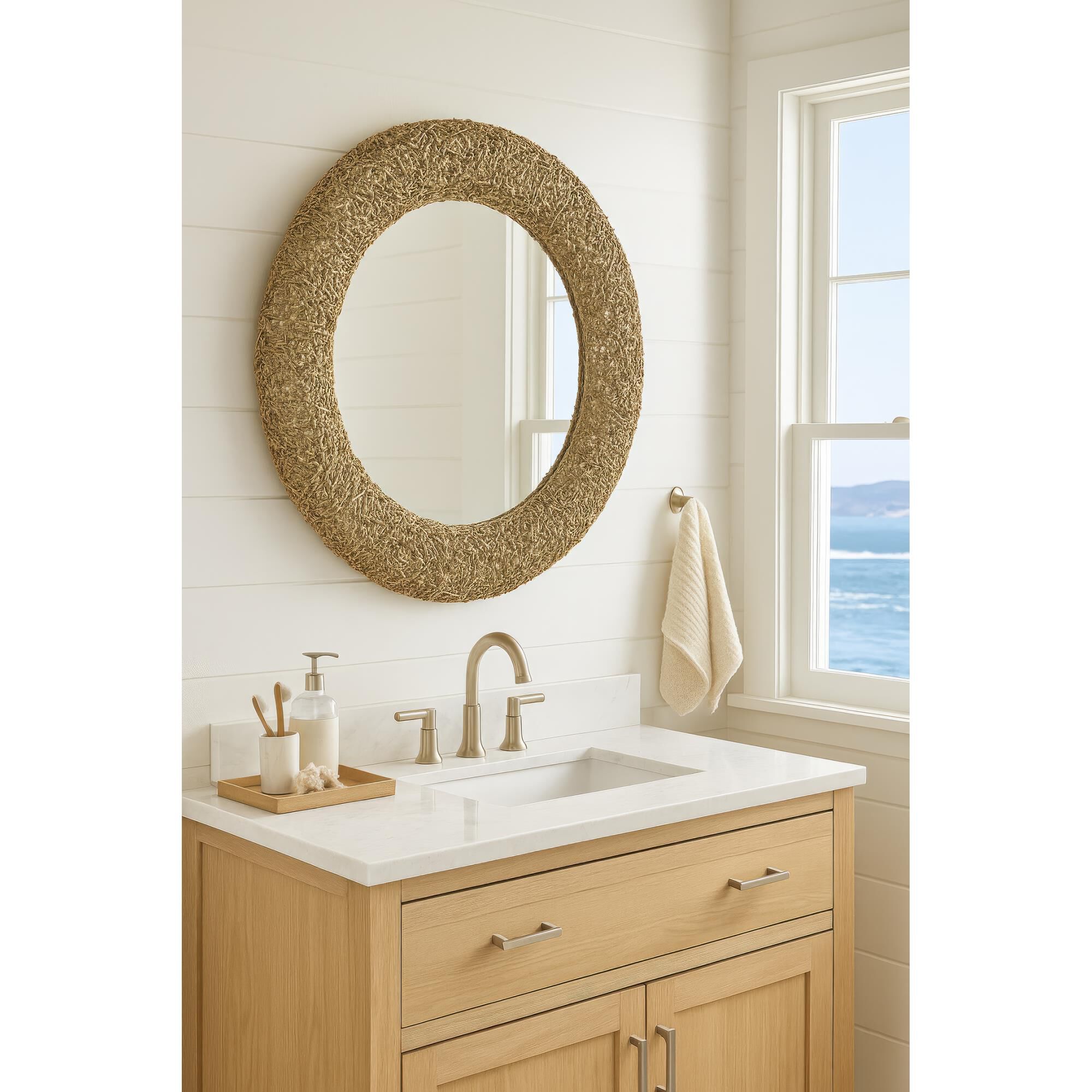 Ron Henderson Tangled 33 Inch Decorative Mirror by Varaluz