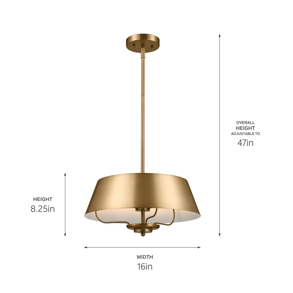 Luella 16 Inch Large Pendant by Kichler Lighting