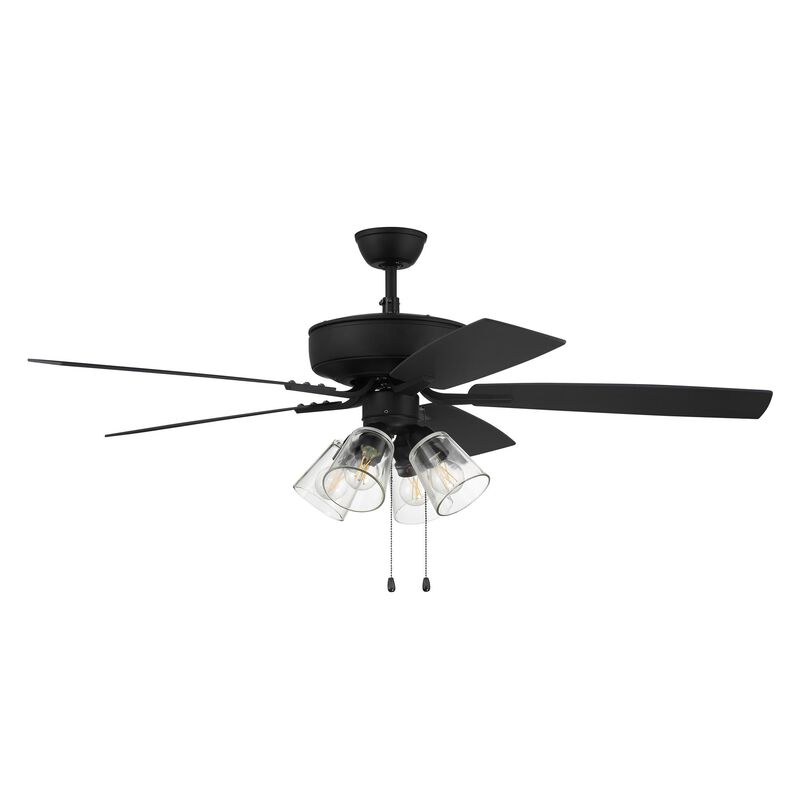 Pro Plus 52 Inch Ceiling Fan with Light Kit by Craftmade