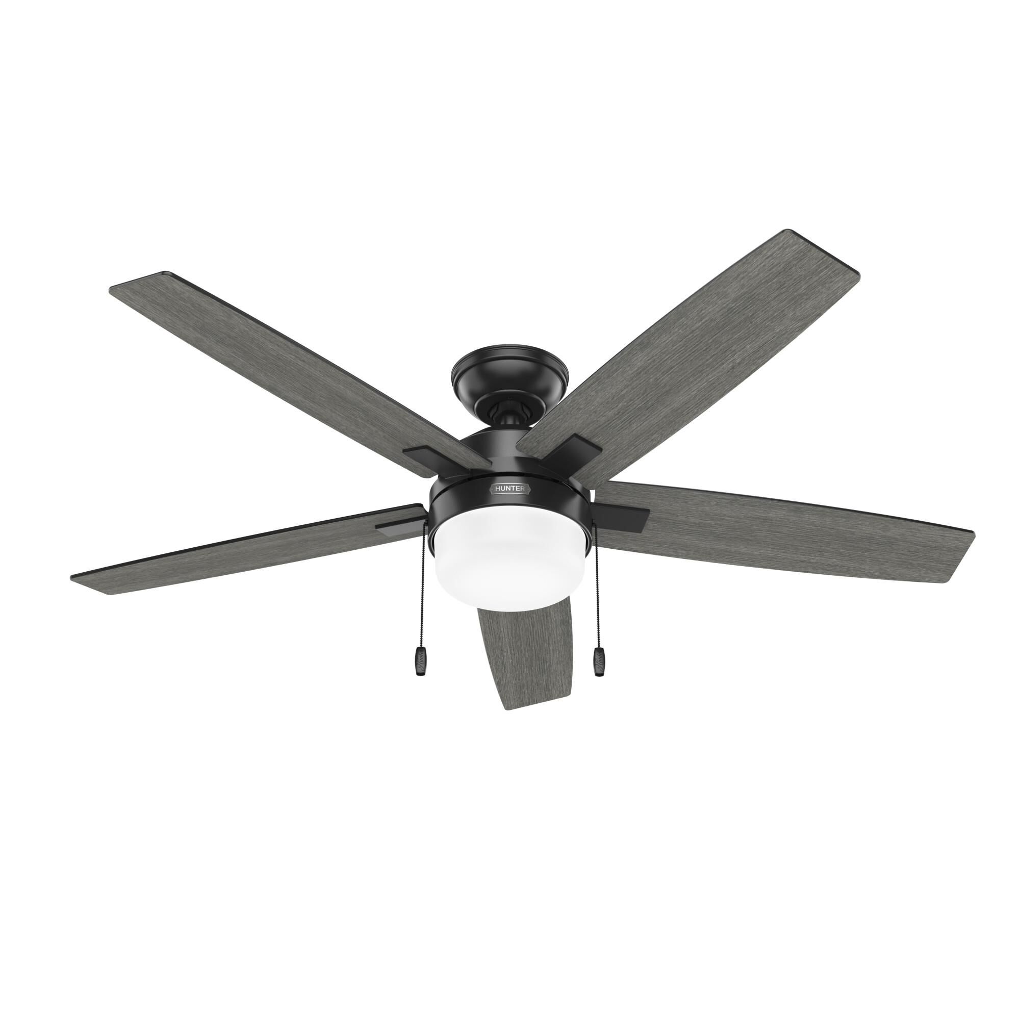 Anisten 52 Inch Ceiling Fan with Light Kit by Hunter Fan