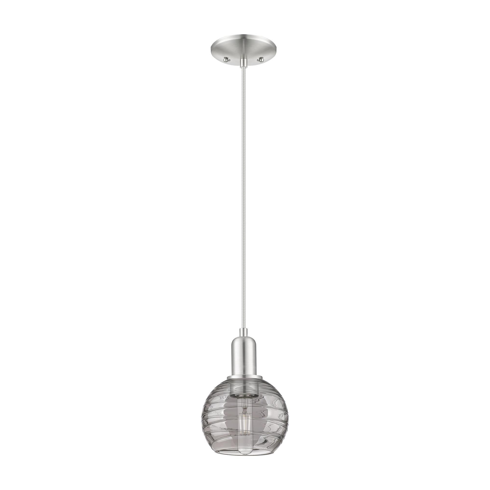 Bruno Marashlian Athens Deco Swirl 6 Inch Mini Pendant by Innovations Lighting