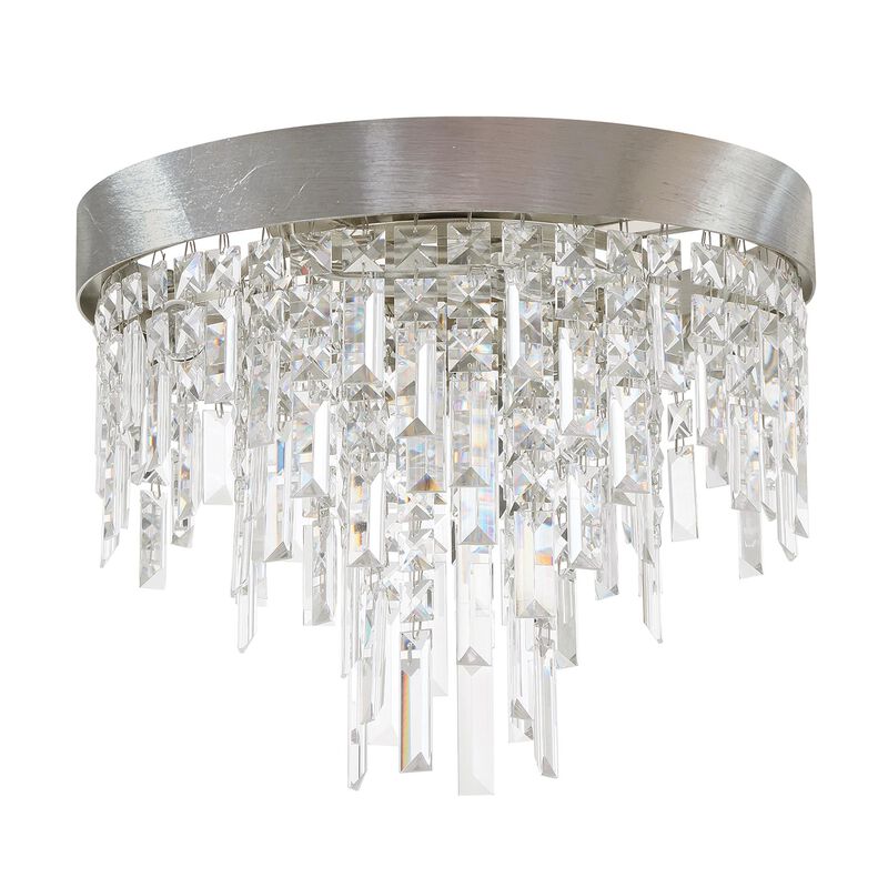 Winfield 16 Inch Flush Mount by Crystorama