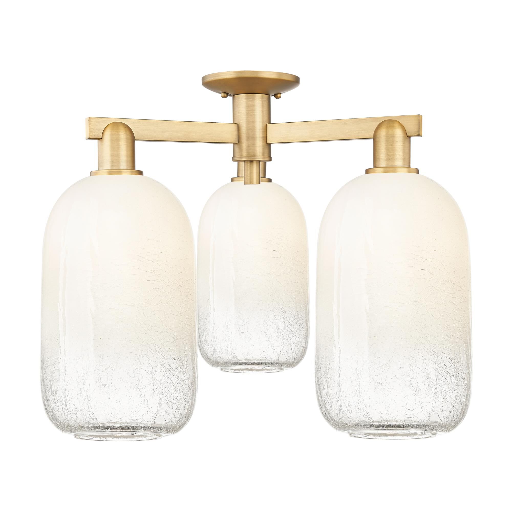 Bruno Marashlian Brookhaven Cloche 25 Inch Semi Flush Mount by Innovations Lighting