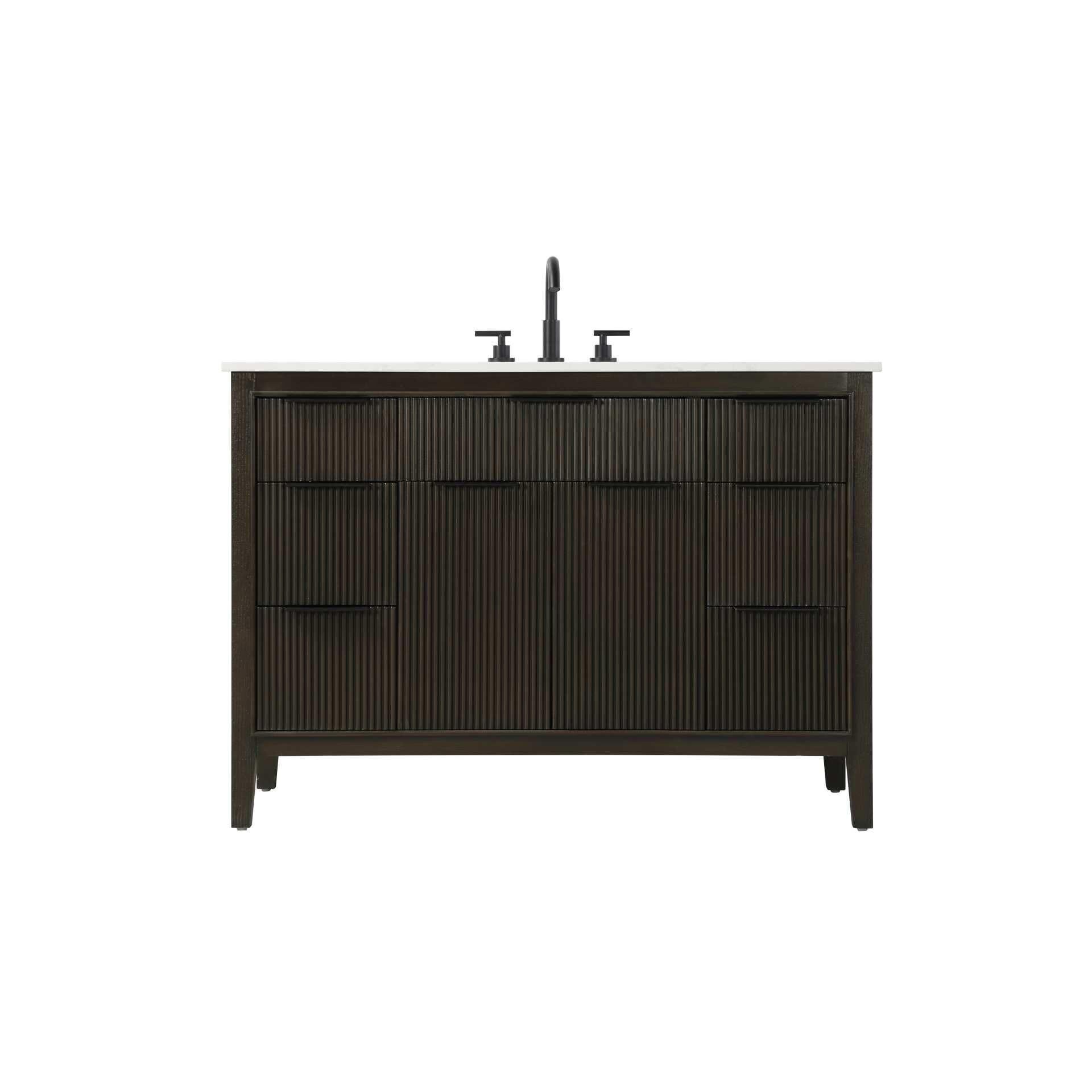 Langston 48 Inch Bath Vanity by Elegant Decor
