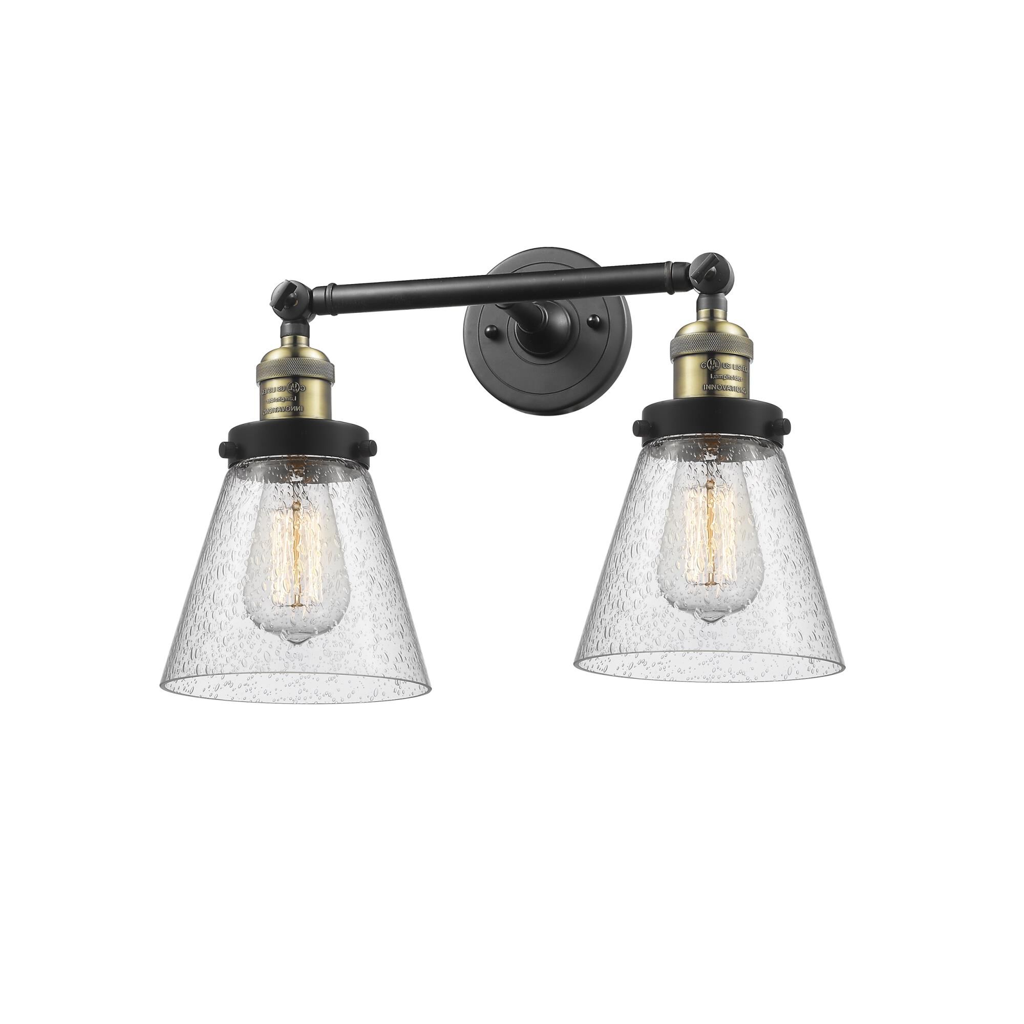 Bruno Marashlian Bare Bulb 11 Inch 2 Light Bath Vanity Light by Innovations Lighting