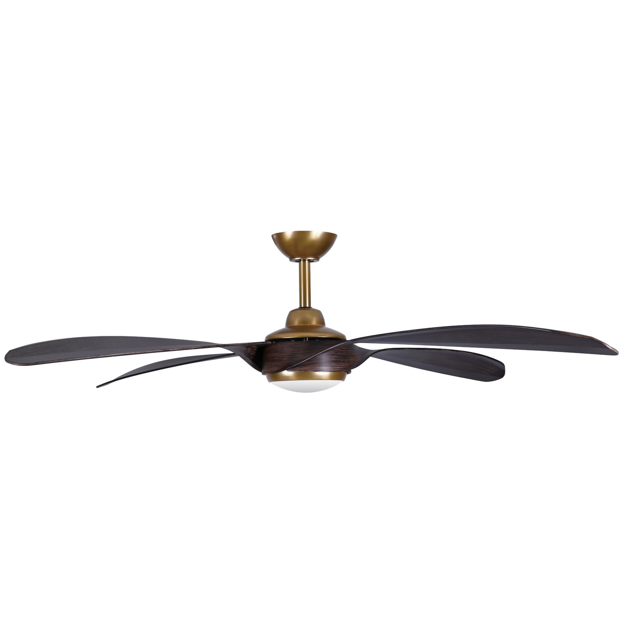 Mortyn 60 Inch Ceiling Fan with Light Kit by Minka Aire