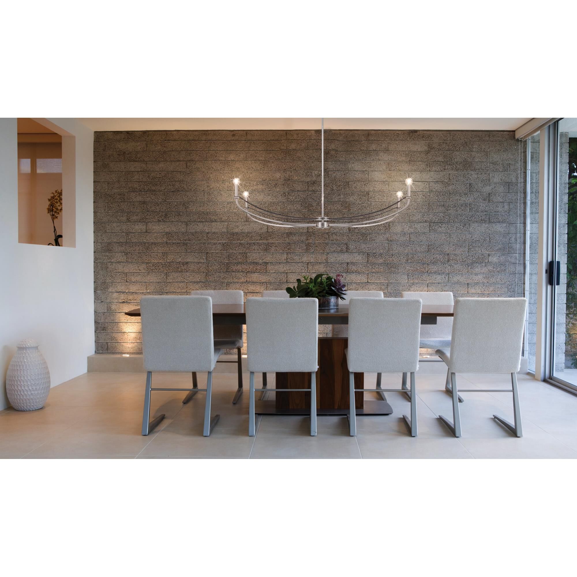 Shown in Polished Nickel and Black finish