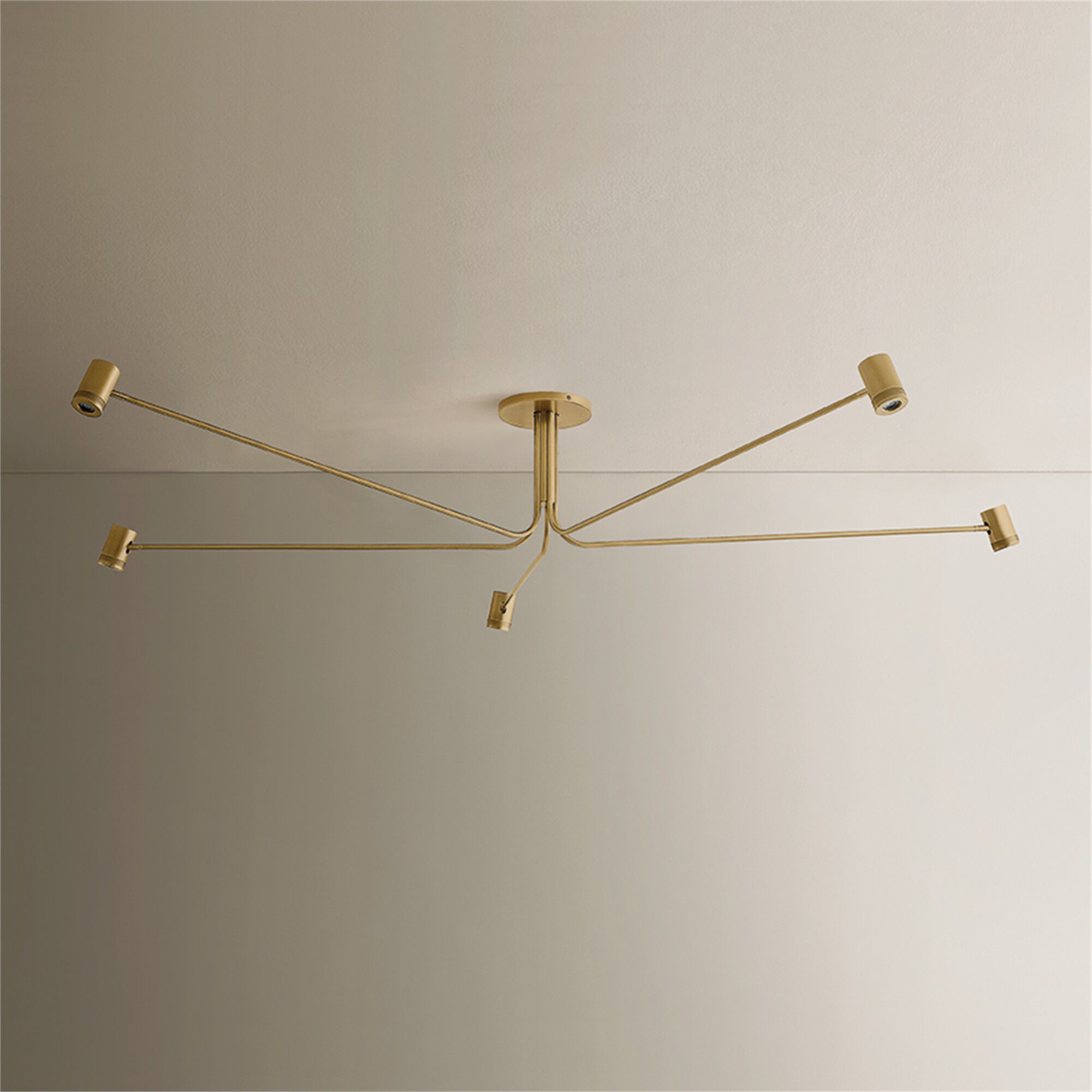 Vertex 70 Inch Semi Flush Mount,