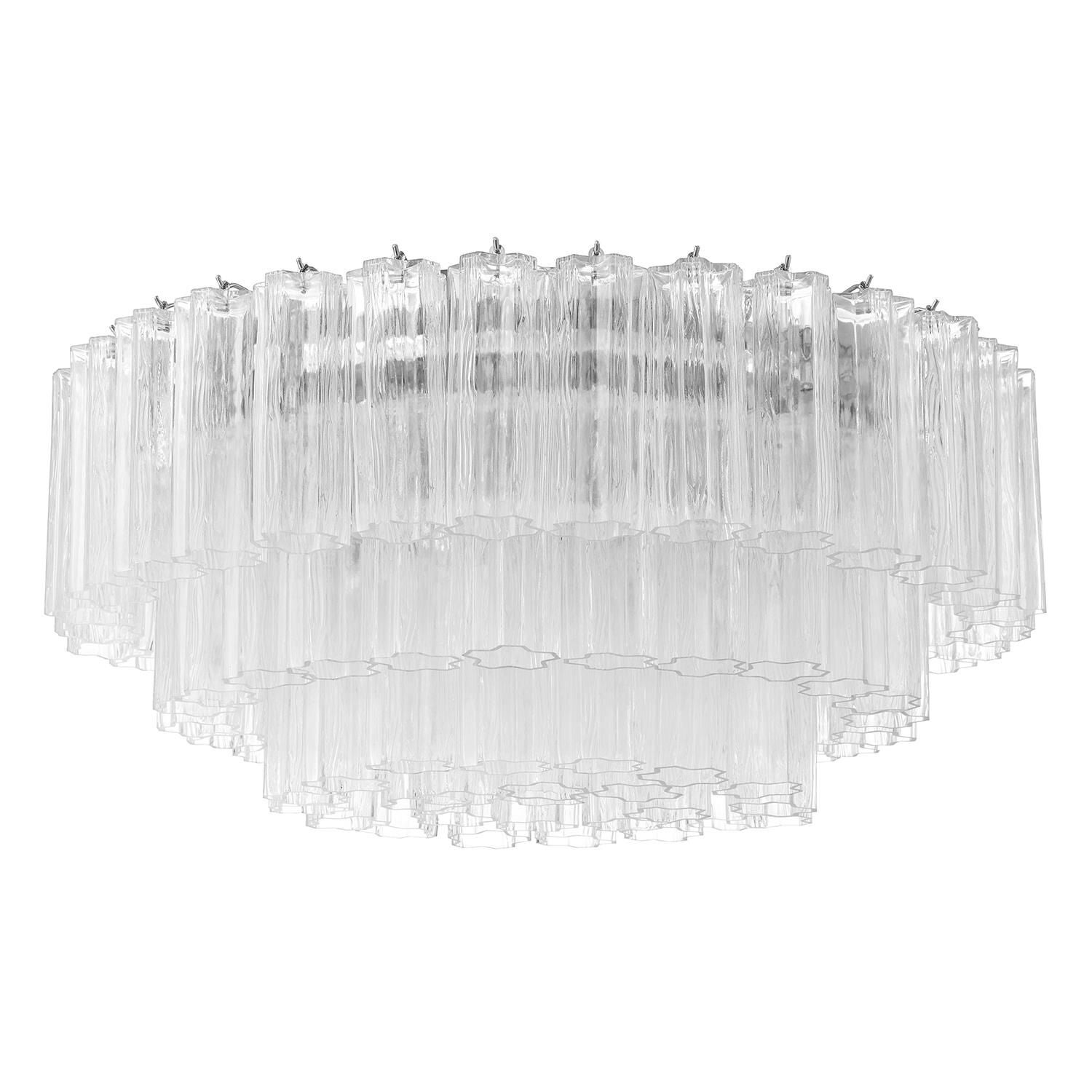 Addis 32 Inch Semi Flush Mount by Crystorama