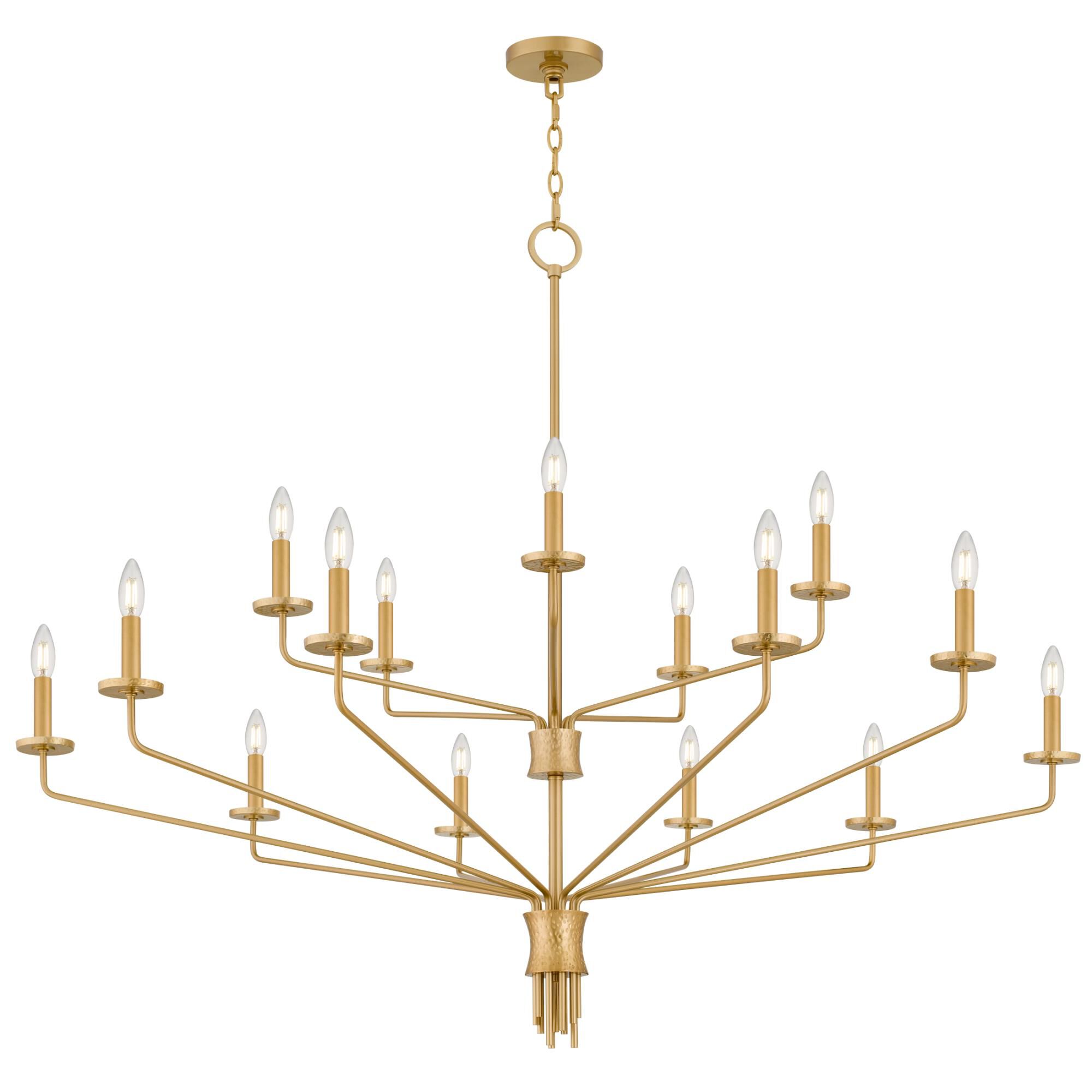 Shown in Brushed Gold finish