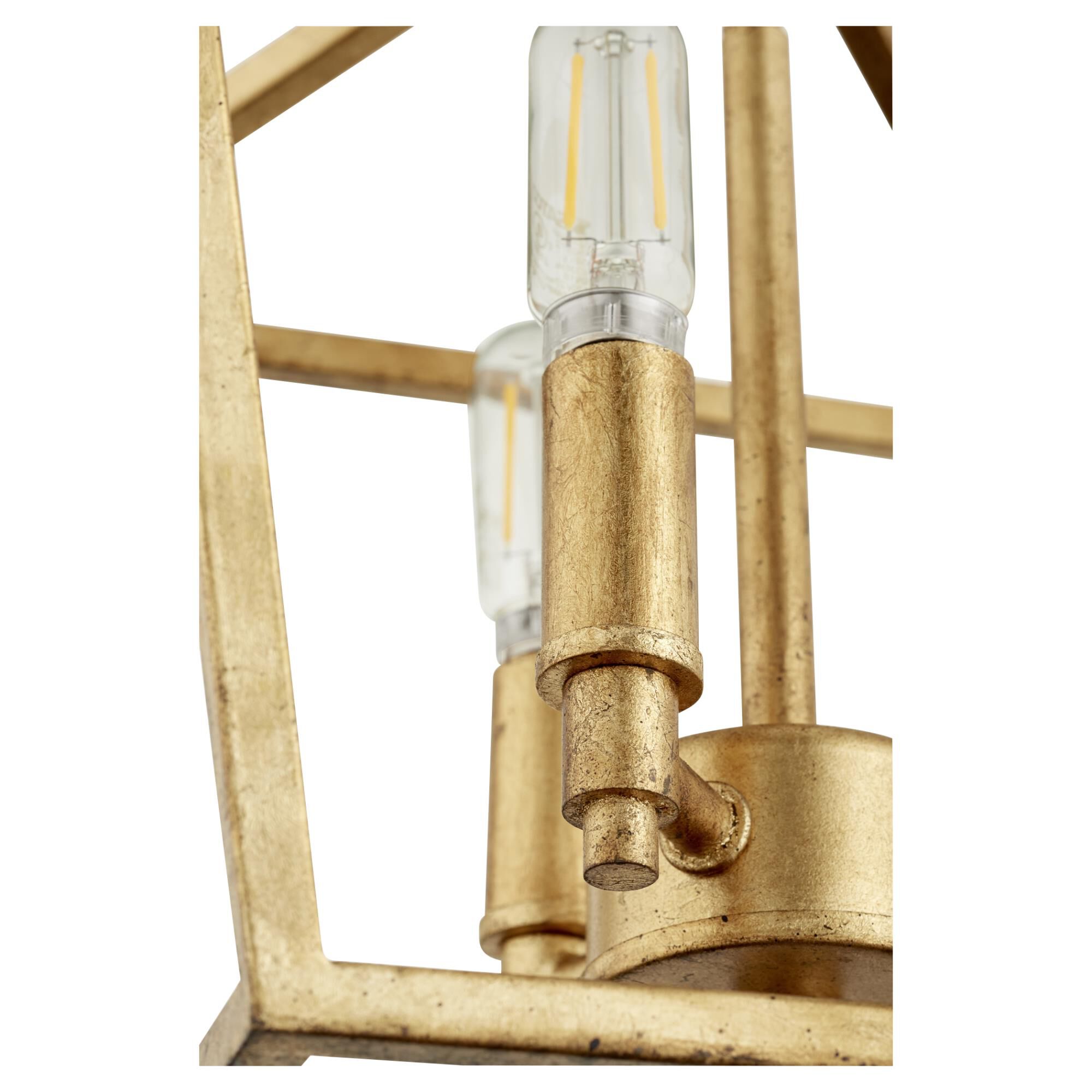 Gabriel 10 Inch 3 Light Semi Flush Mount by Quorum International