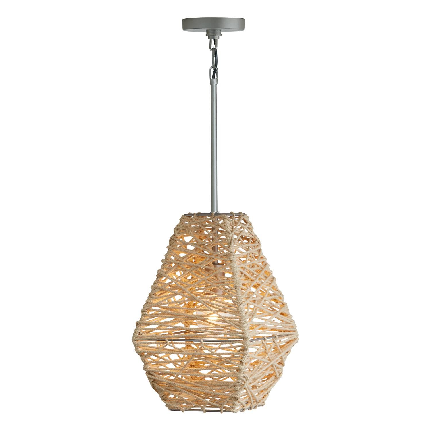 Shown in Natural Jute And Grey finish