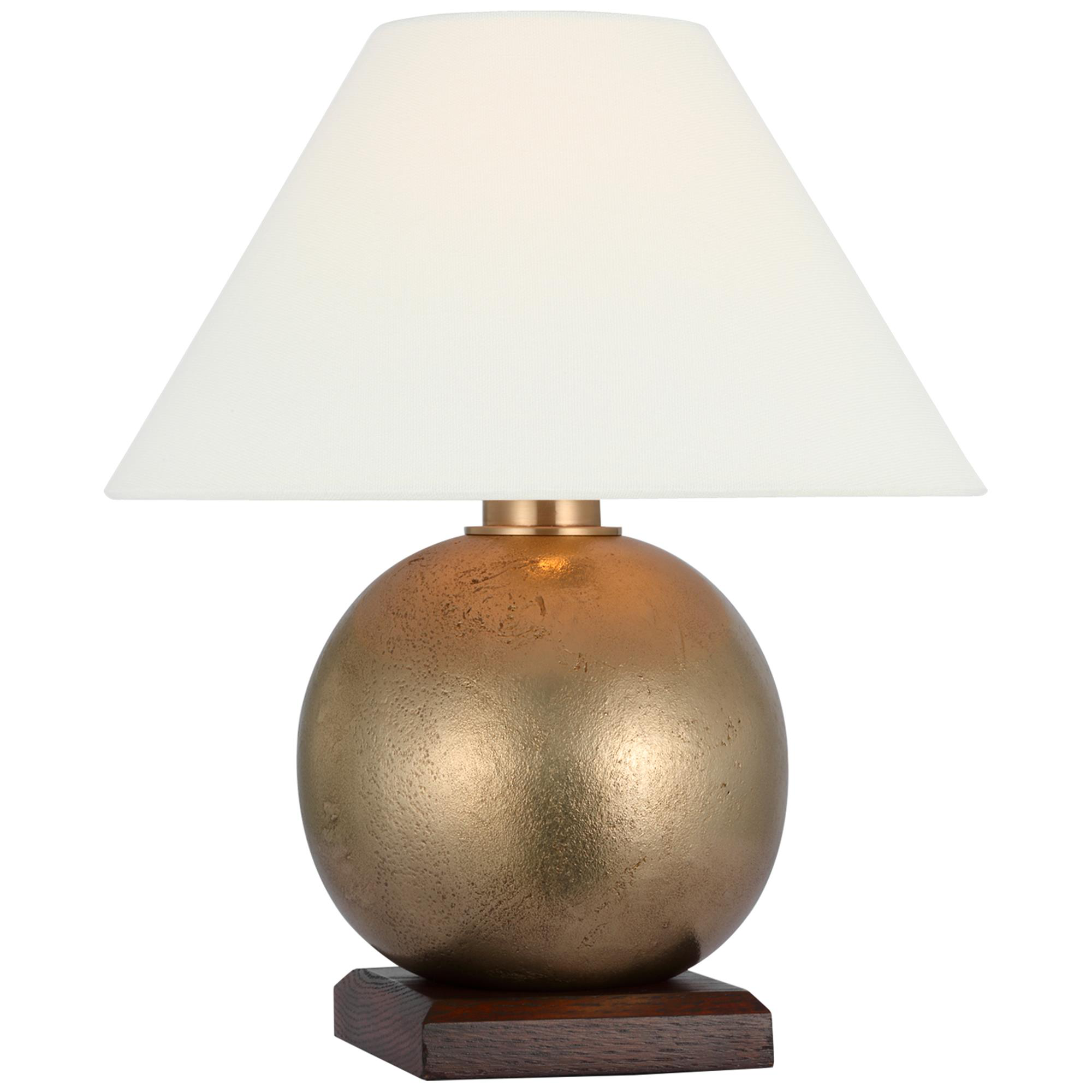 Shown in Museum Brass and Natural Rift Oak finish