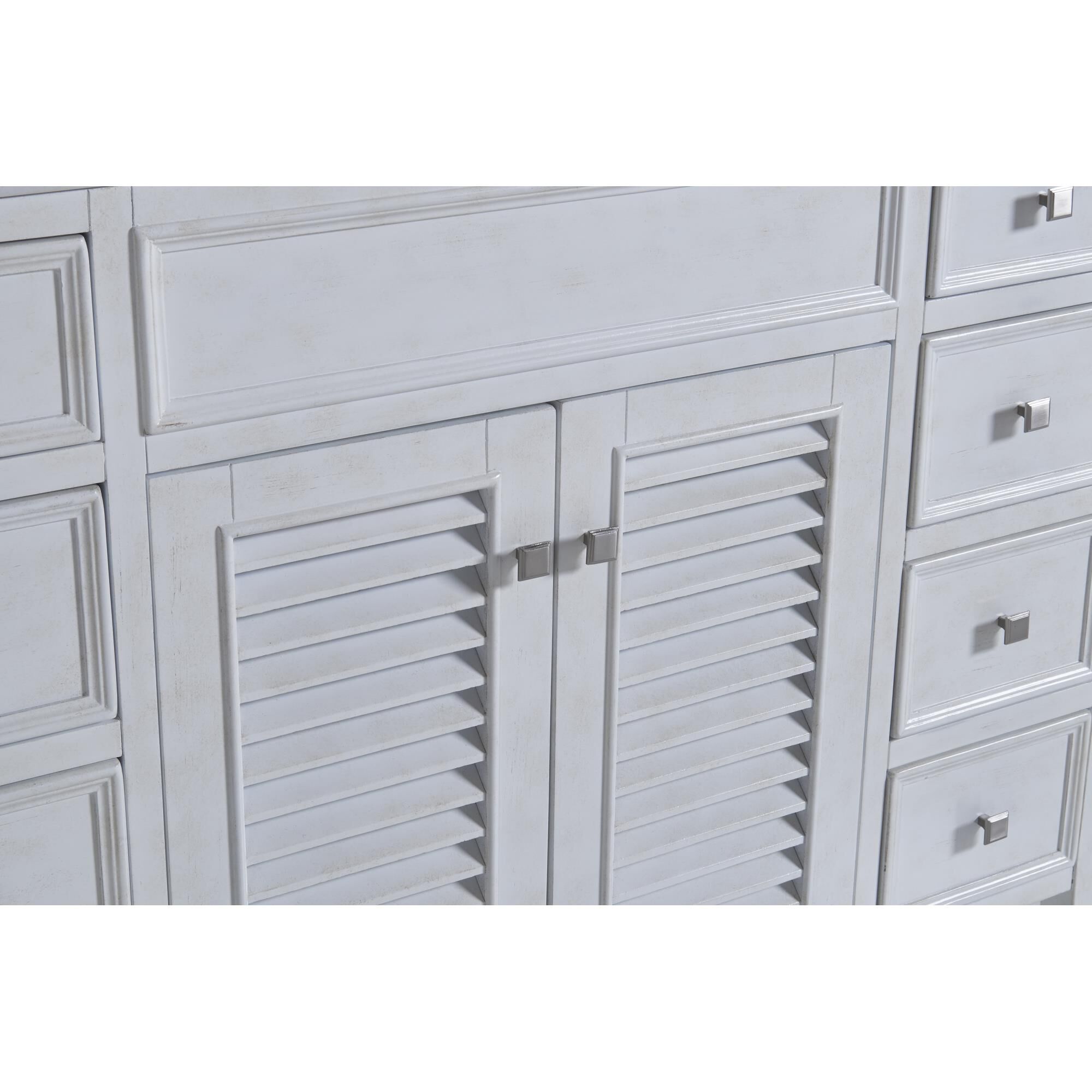 Shown in Antique White finish