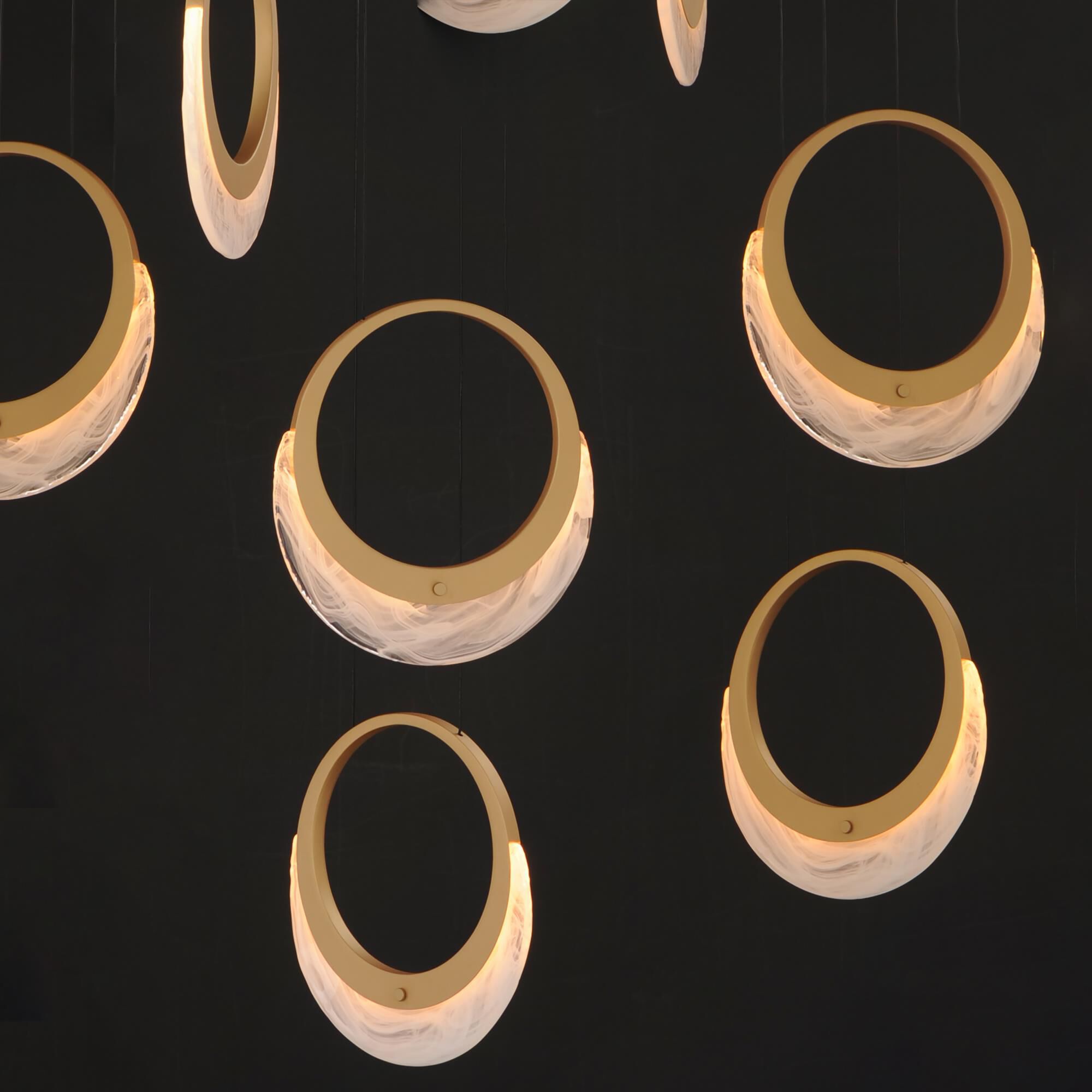 Lyra 29 Inch Multi Light Pendant by ET2 Lighting