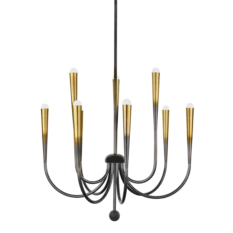 Cortney Bishop Adley Large Chandelier by Hudson Valley Lighting