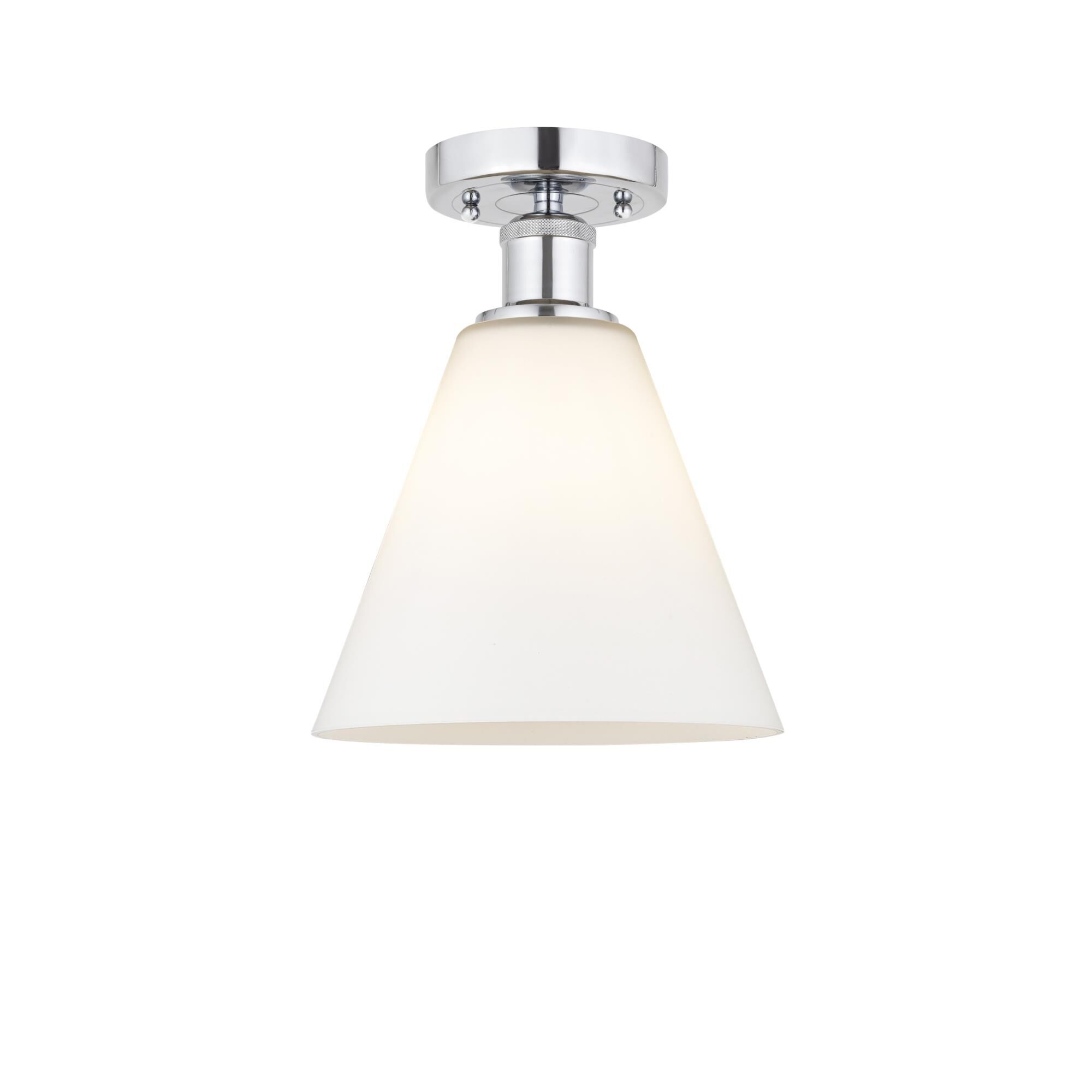 Bruno Marashlian Berkshire 8 Inch 1 Light Semi Flush Mount by Innovations Lighting