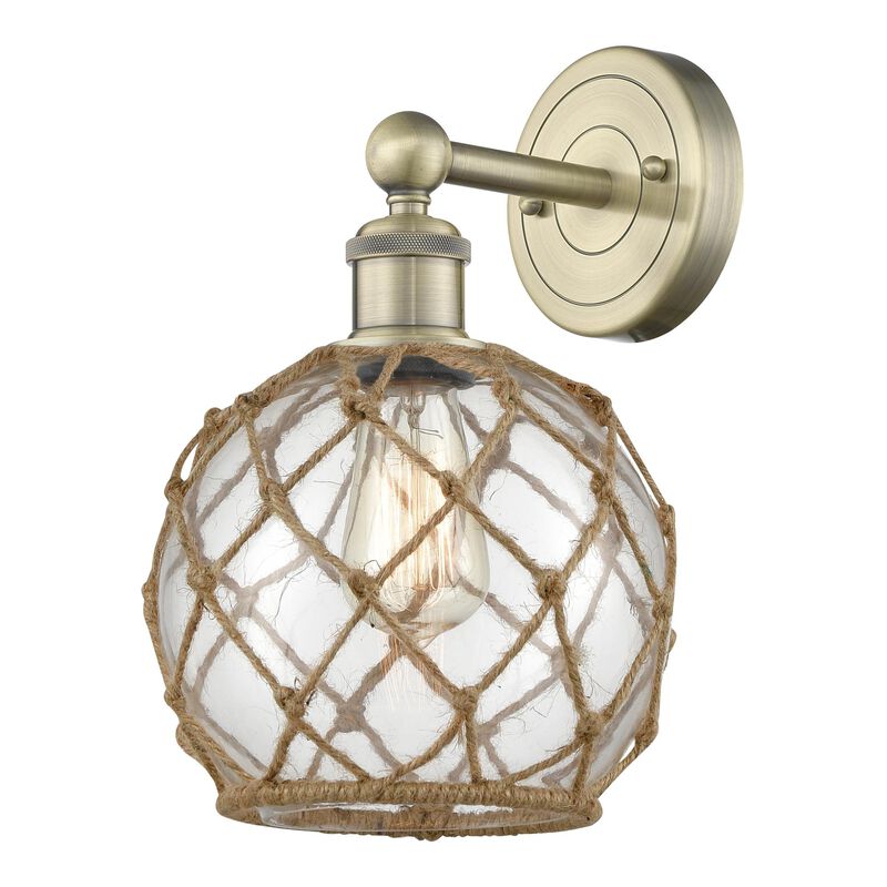 Bruno Marashlian Farmhouse Rope 12 Inch Wall Sconce by Innovations Lighting