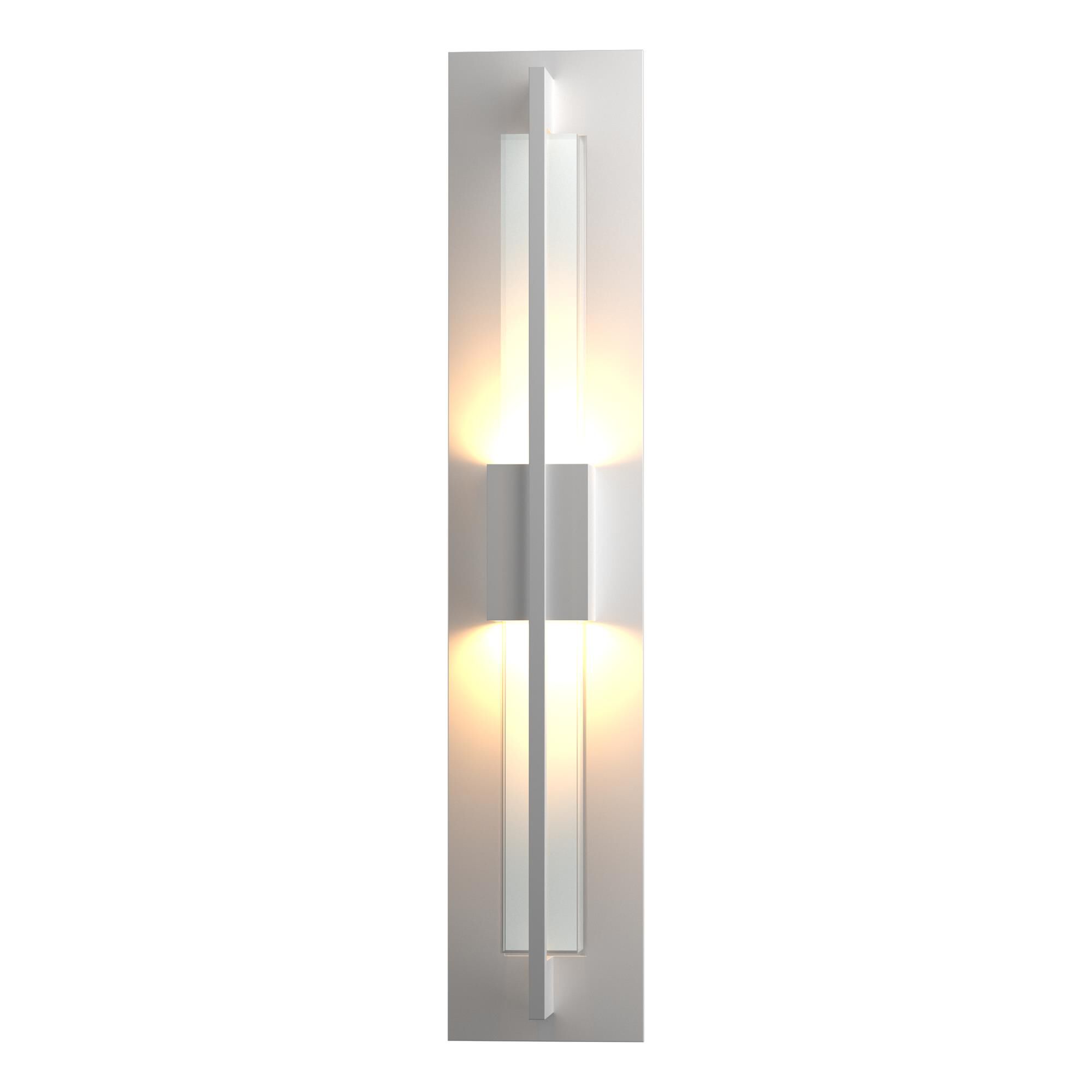 Shown in Coastal White finish and Clear glass