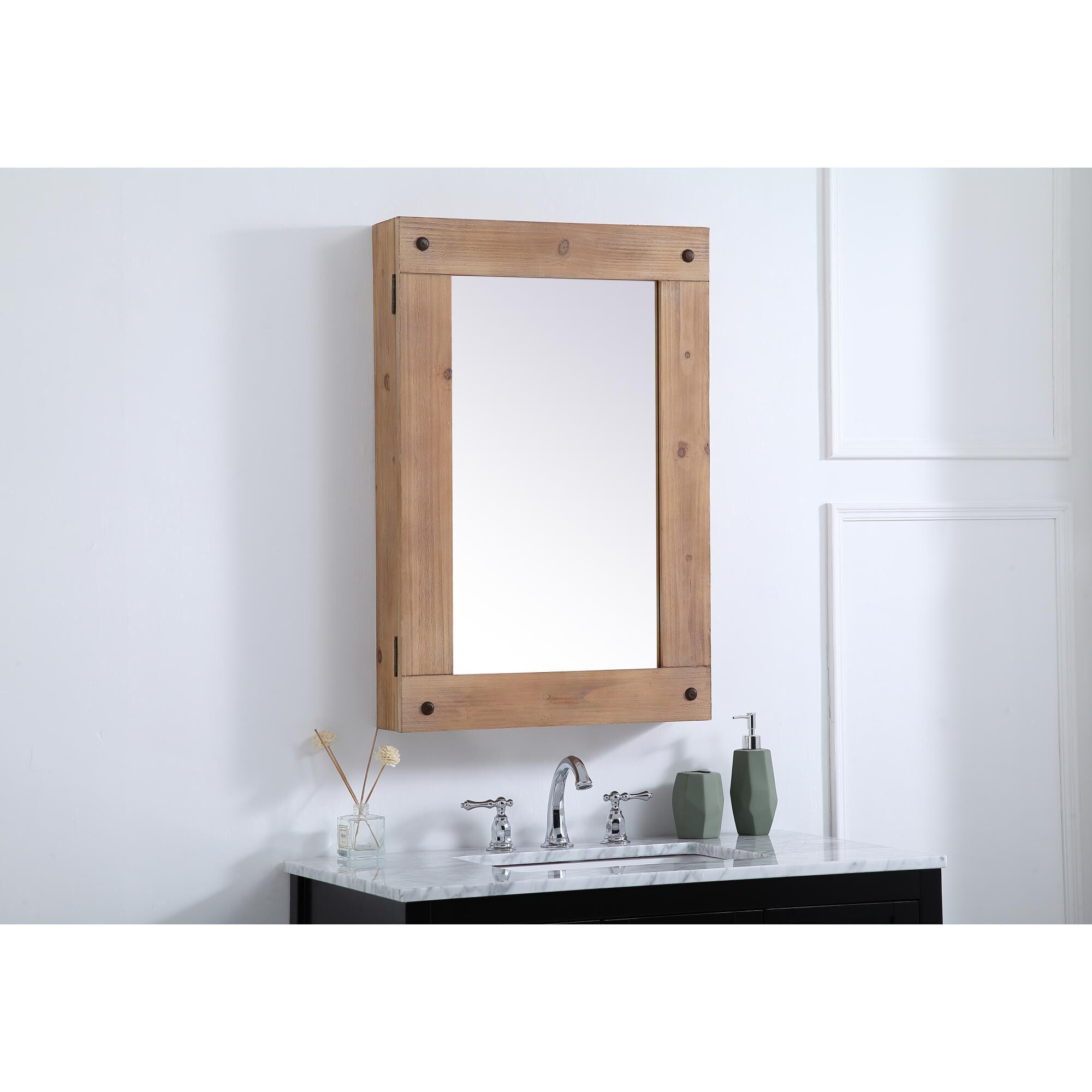 Shown in Brown finish