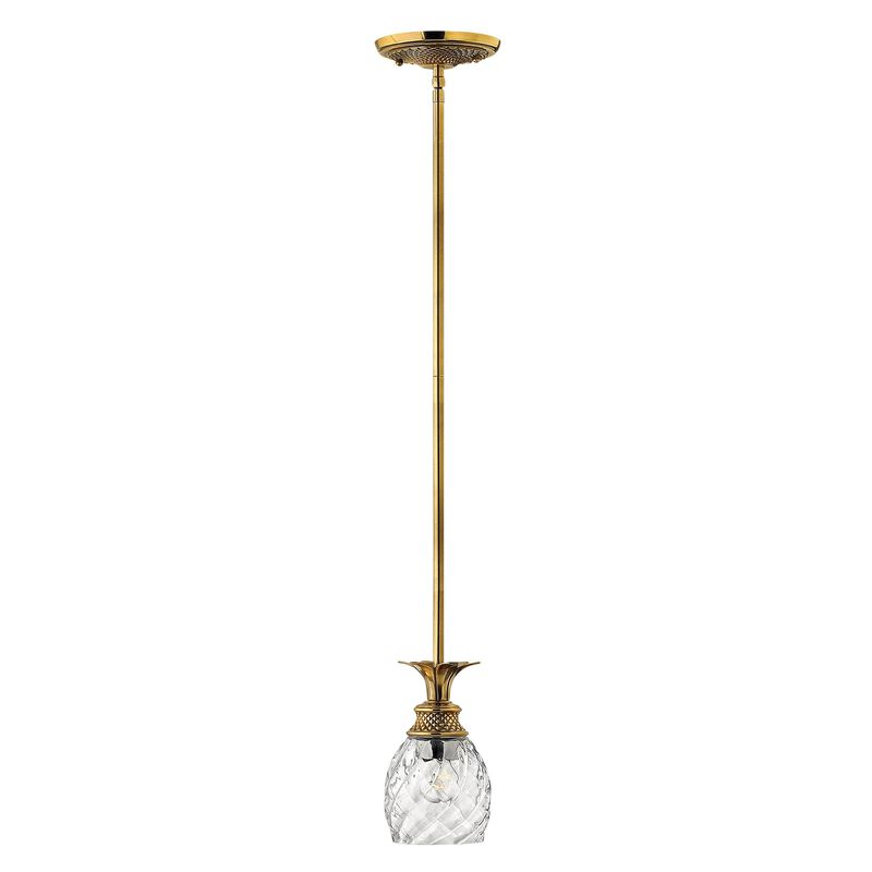 Plantation 8 Inch Mini Pendant by Hinkley