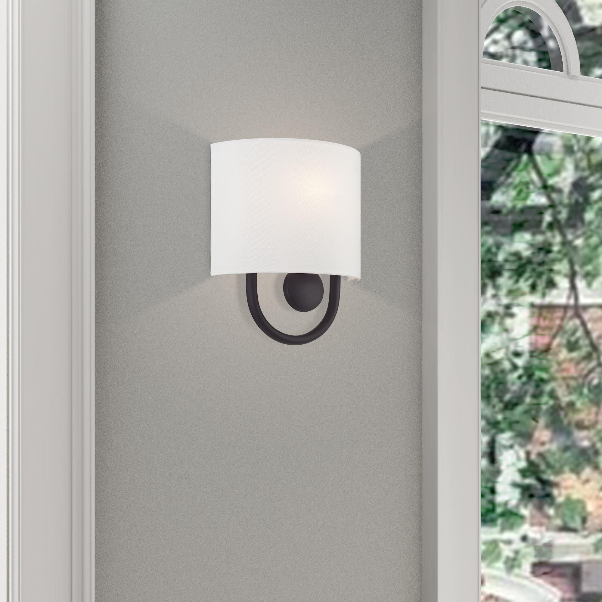 Stratton 9 Inch Wall Sconce by Livex Lighting