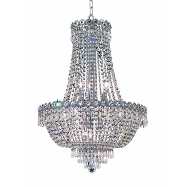 Century 20 Inch 12 Light Mini Chandelier by Elegant Lighting