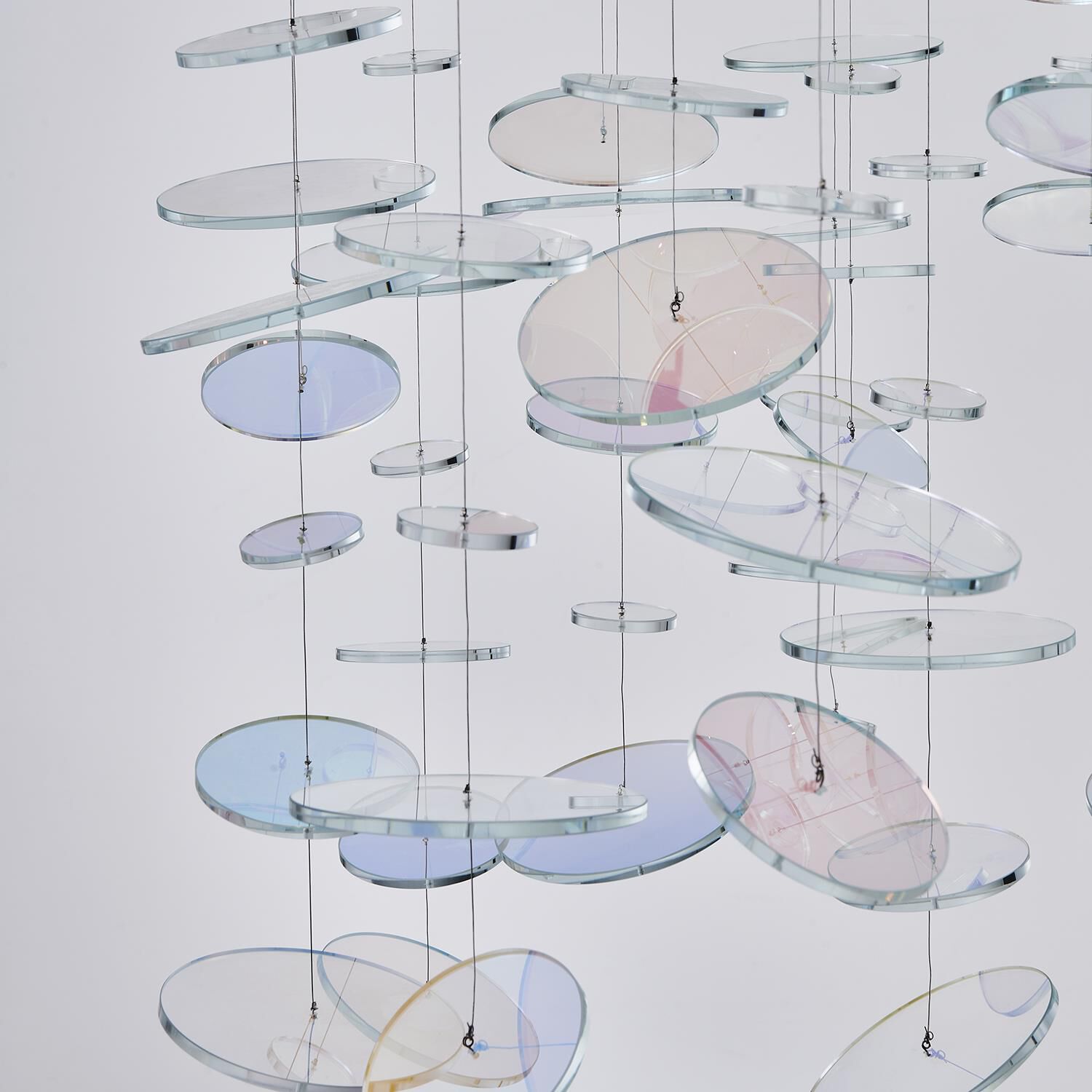 Spettro 36 Inch Multi Light Pendant by Kalco Lighting