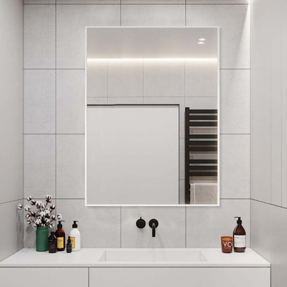 Shown in White finish