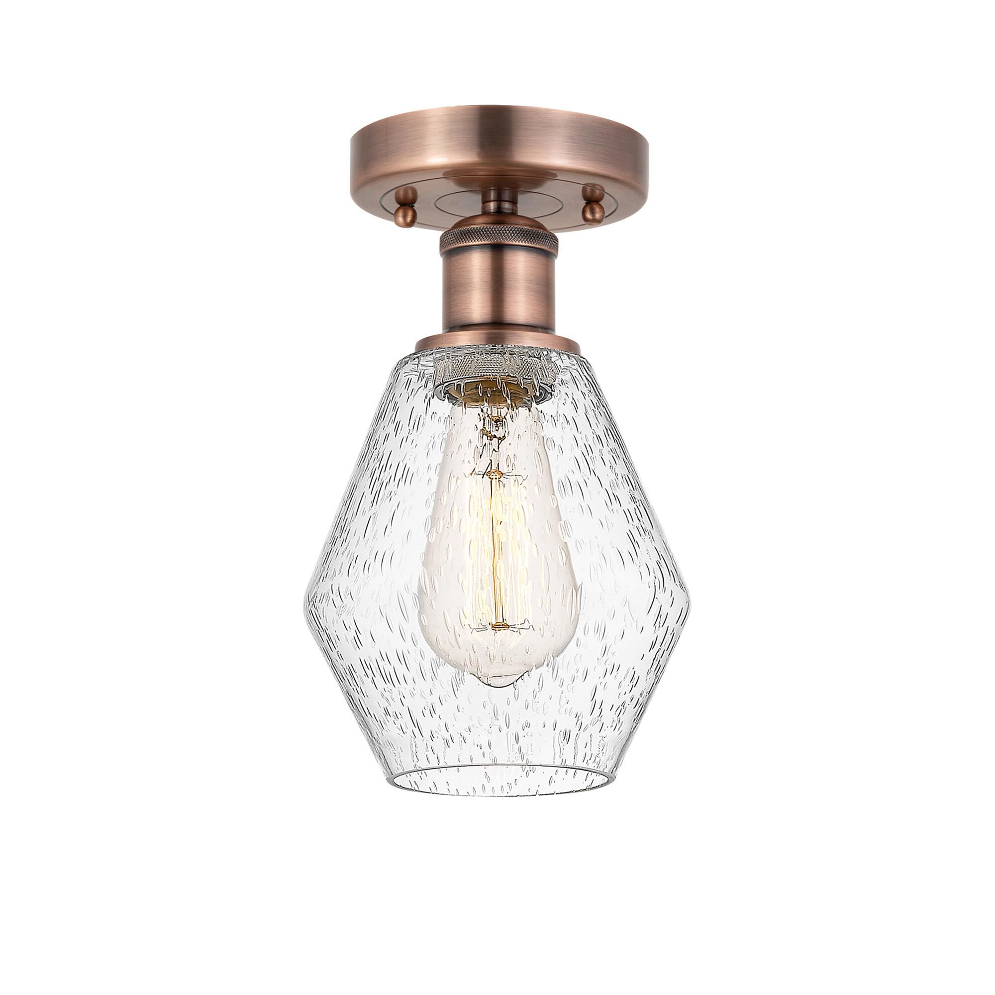 Bruno Marashlian Cindyrella 6 Inch 1 Light Semi Flush Mount by Innovations Lighting