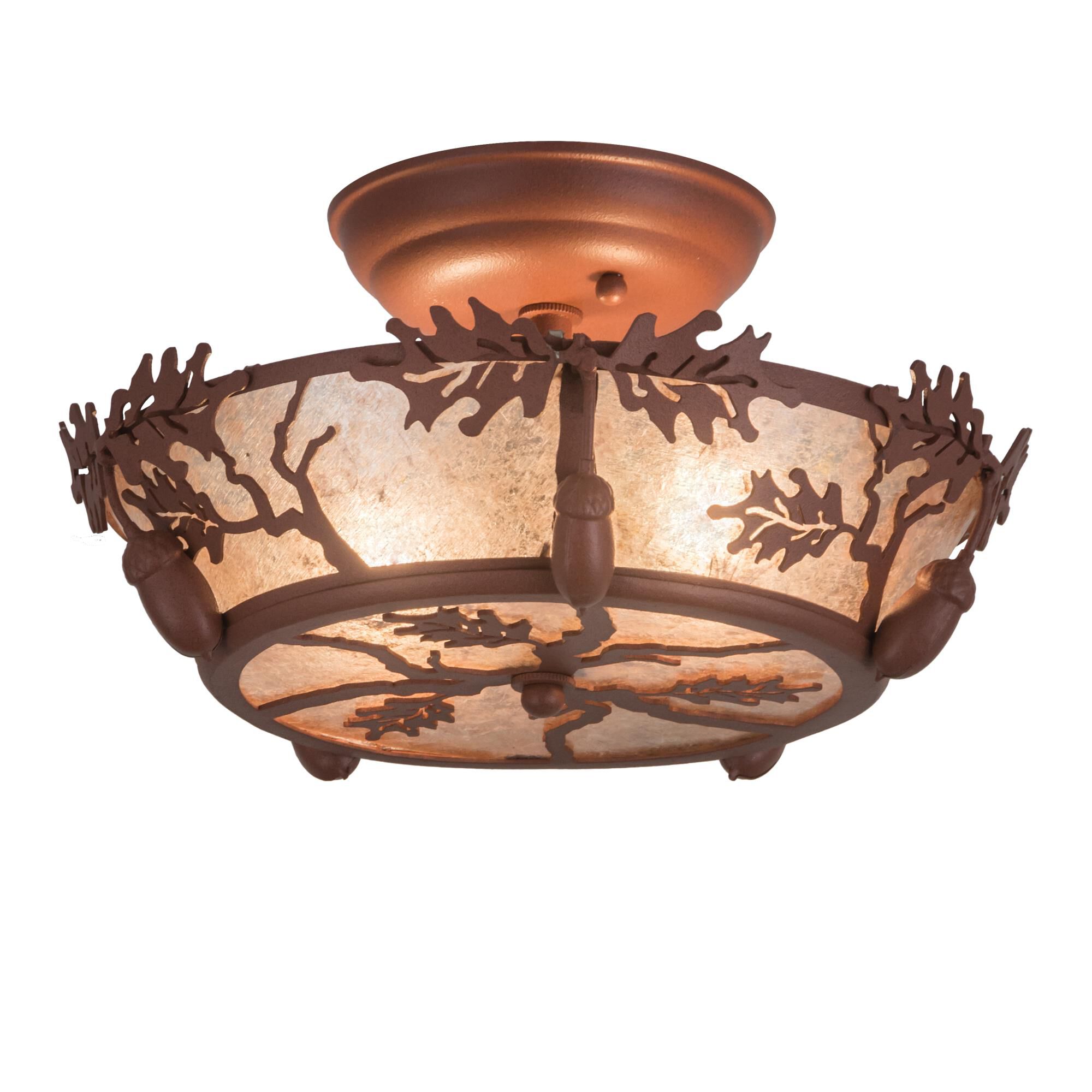 10 Inch 2 Light Flush Mount by Meyda Lighting