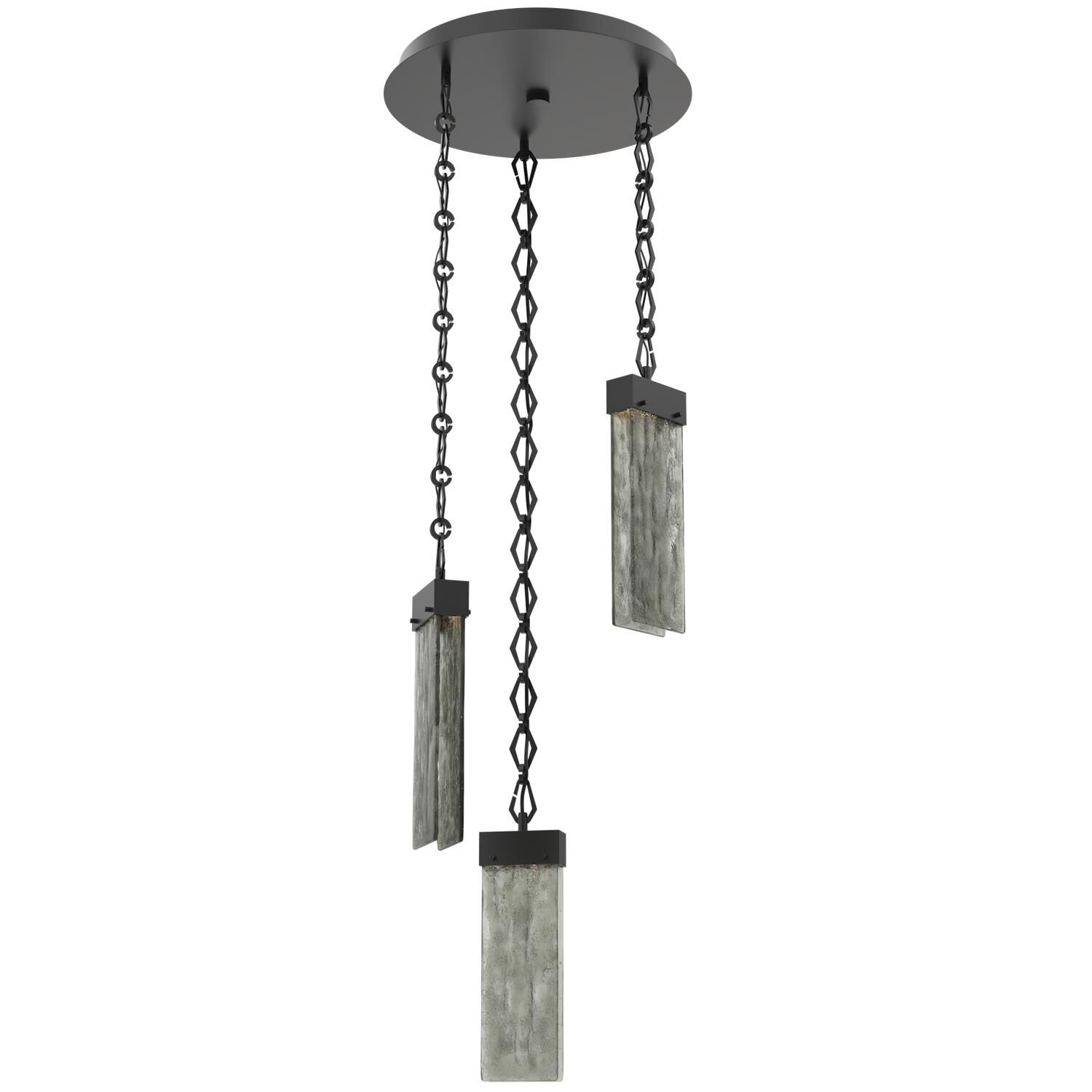 Levi Wilson Parallel 17 Inch Multi Light Pendant by Hammerton Studio
