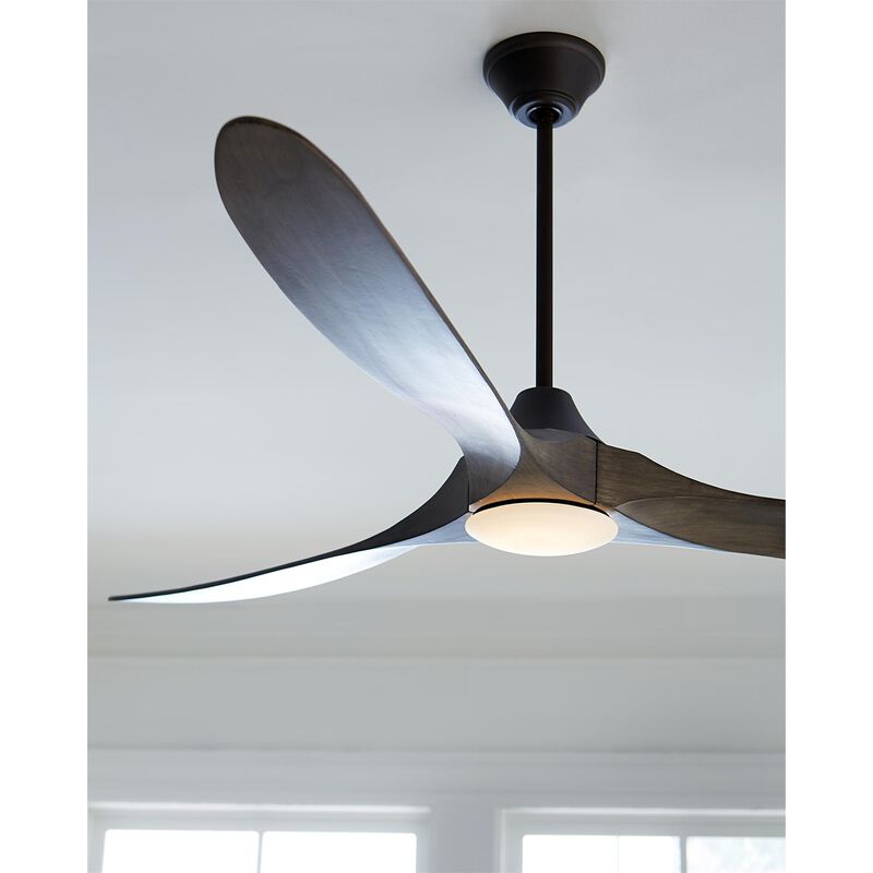 Maverick Max 70 Inch Ceiling Fan with Light Kit by Visual Comfort Fan