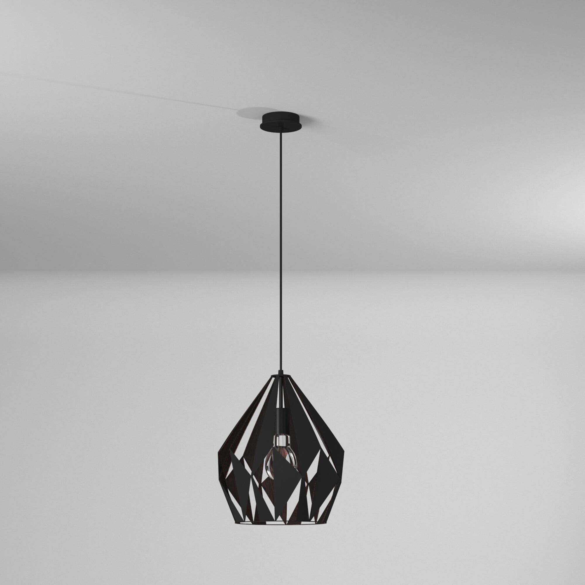 Shown in Black - Copper finish