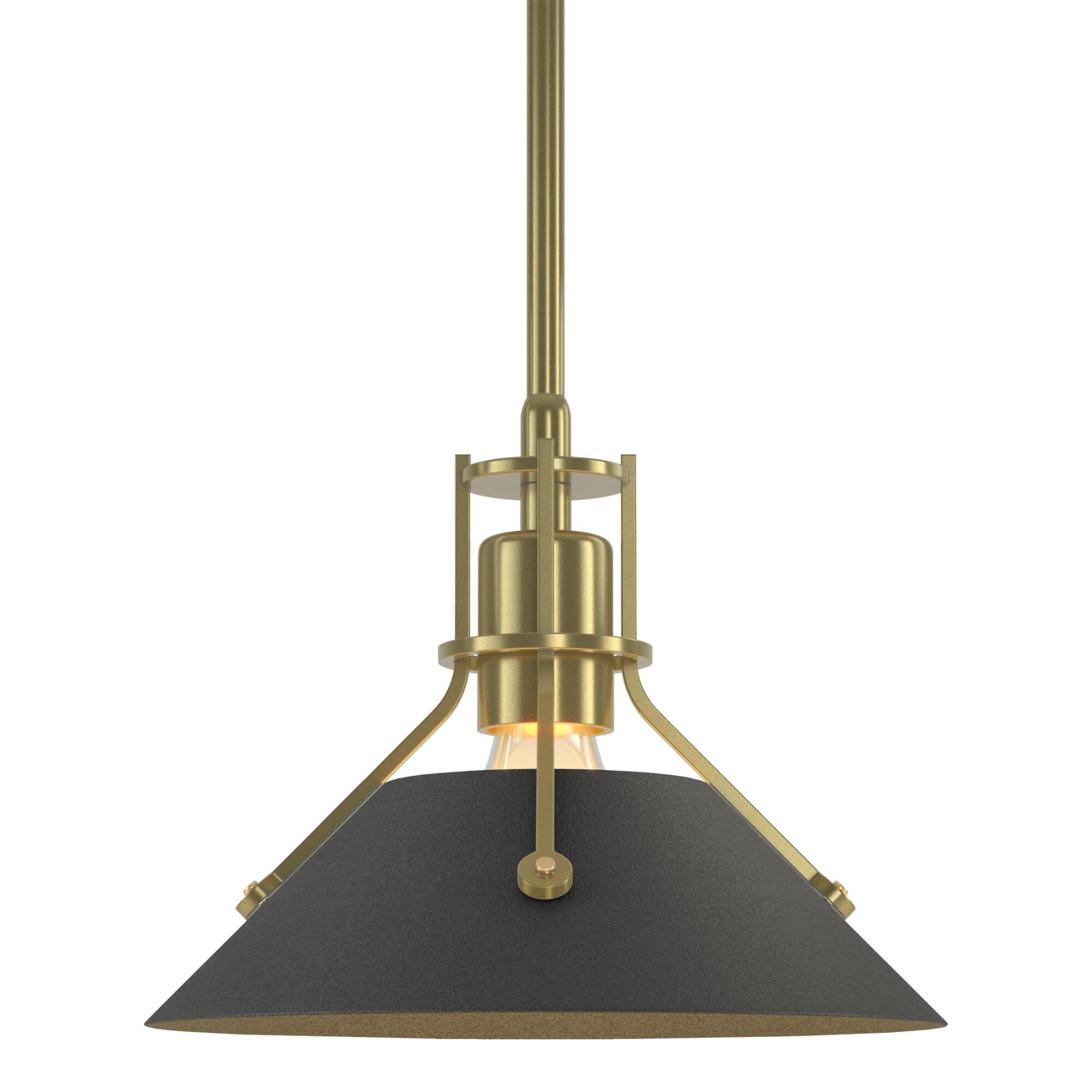Shown in Modern Brass finish and Natural Iron (20) accent