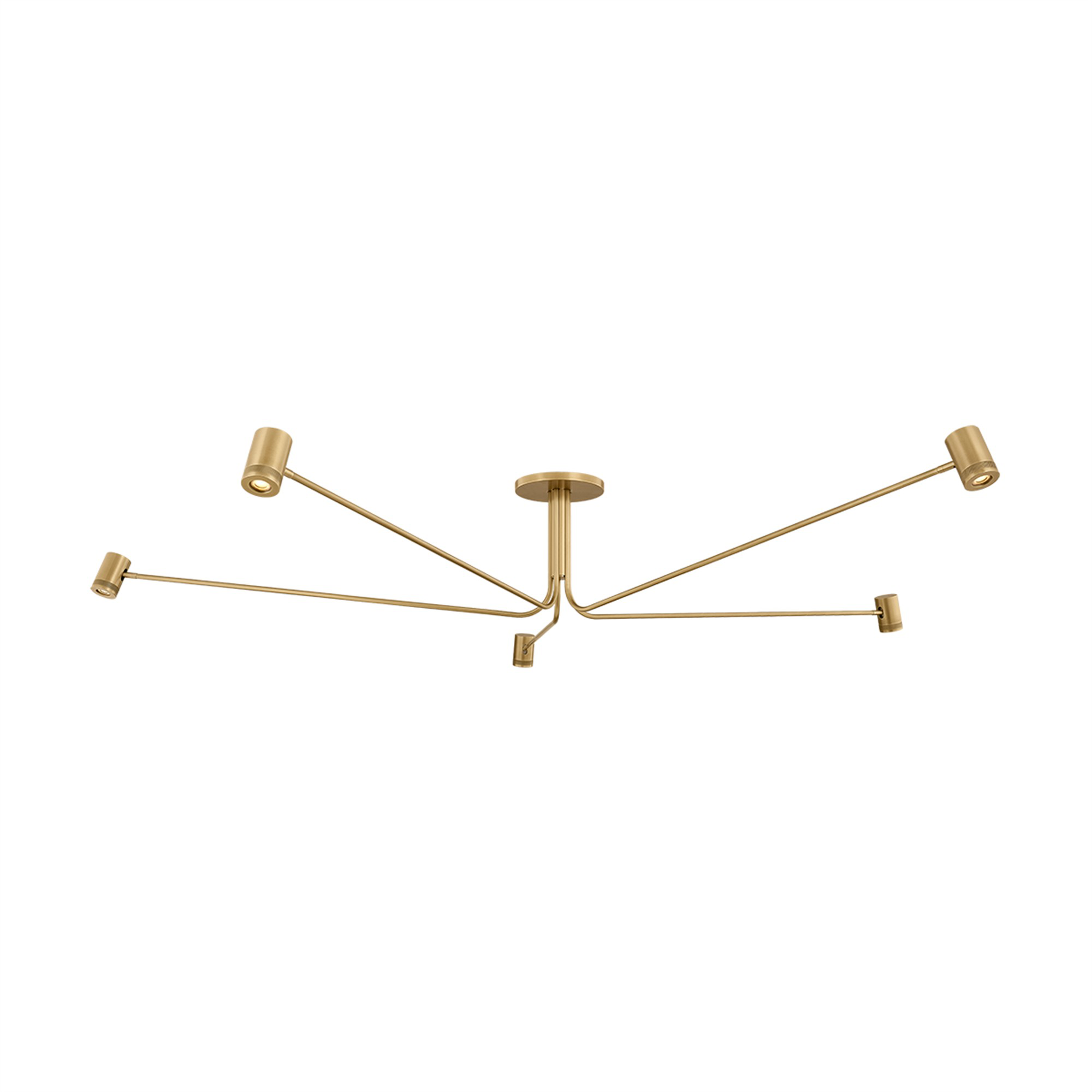 Vertex 70 Inch Semi Flush Mount,