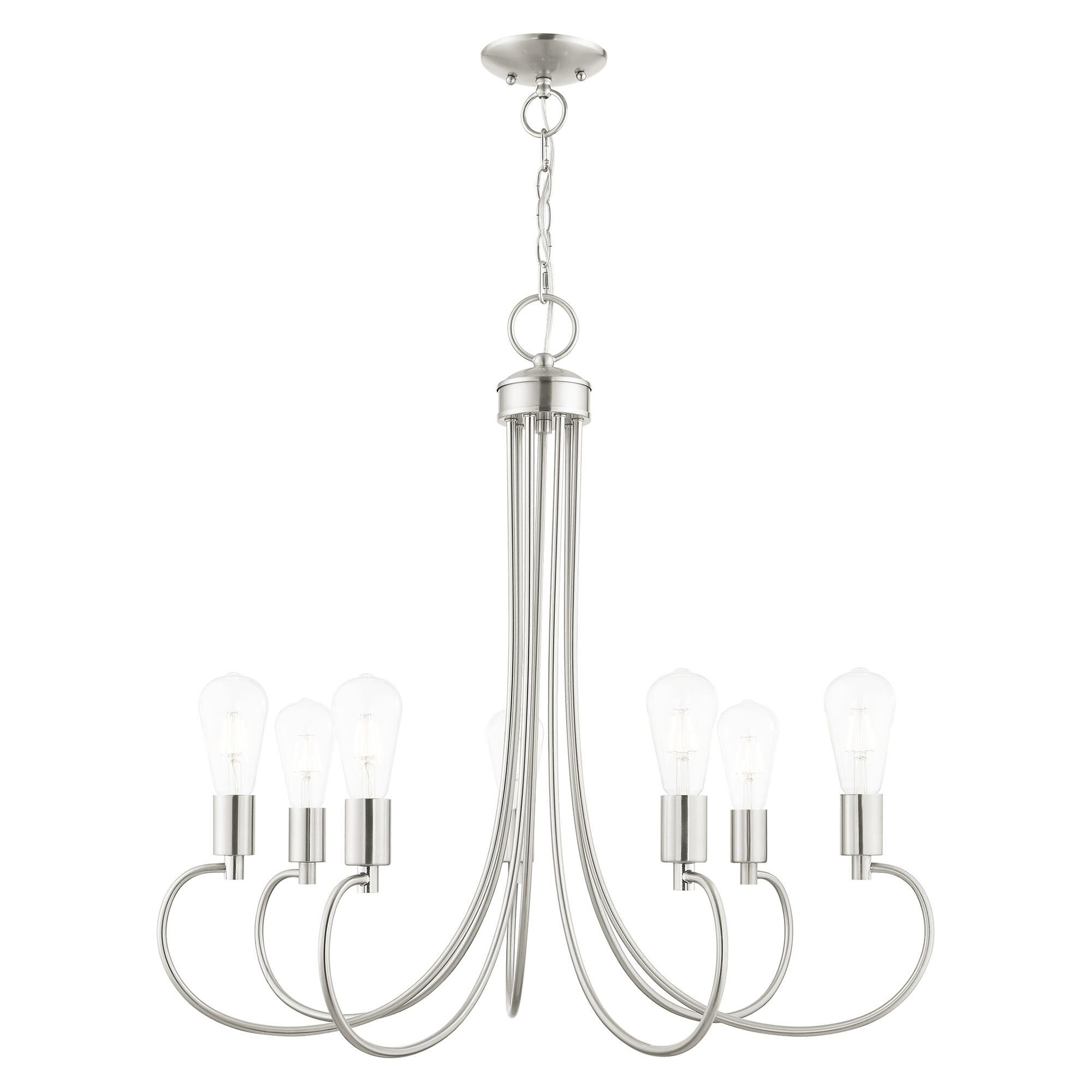 Shown in Brushed Nickel finish