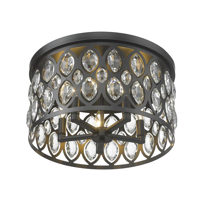 Dealey 18 Inch 5 Light Flush Mount by Z-Lite